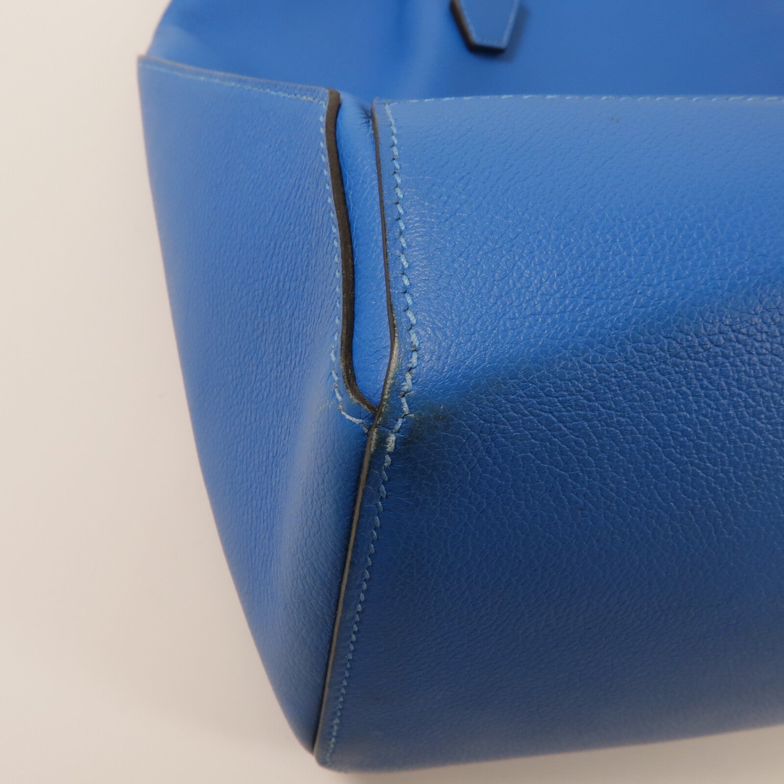 HERMES Evercolor皮革Flash Sailor Backpack背包Bleu Hydra