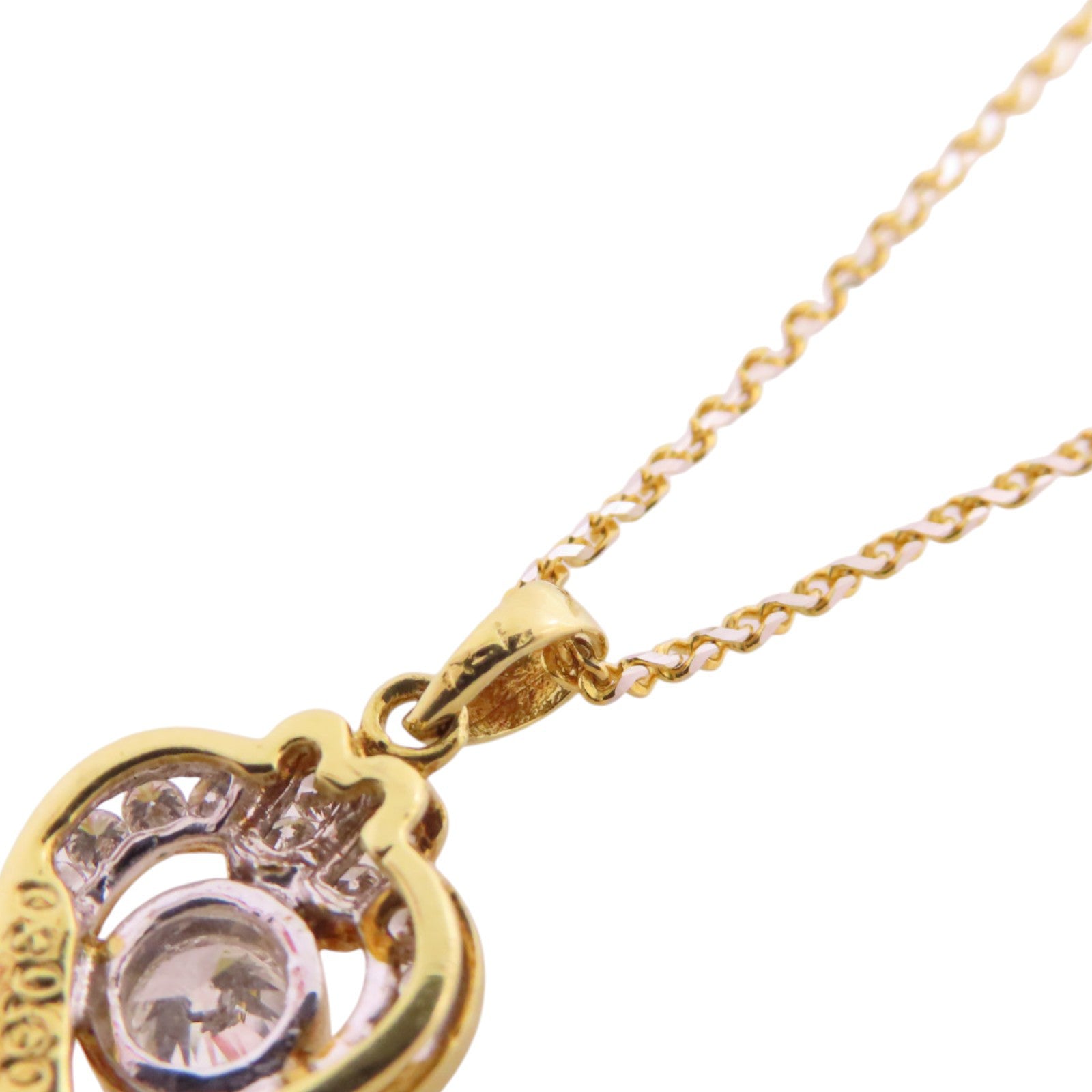 JEWELRY 【激減優惠】18K黃金/鑽石Diamond Necklace項鏈