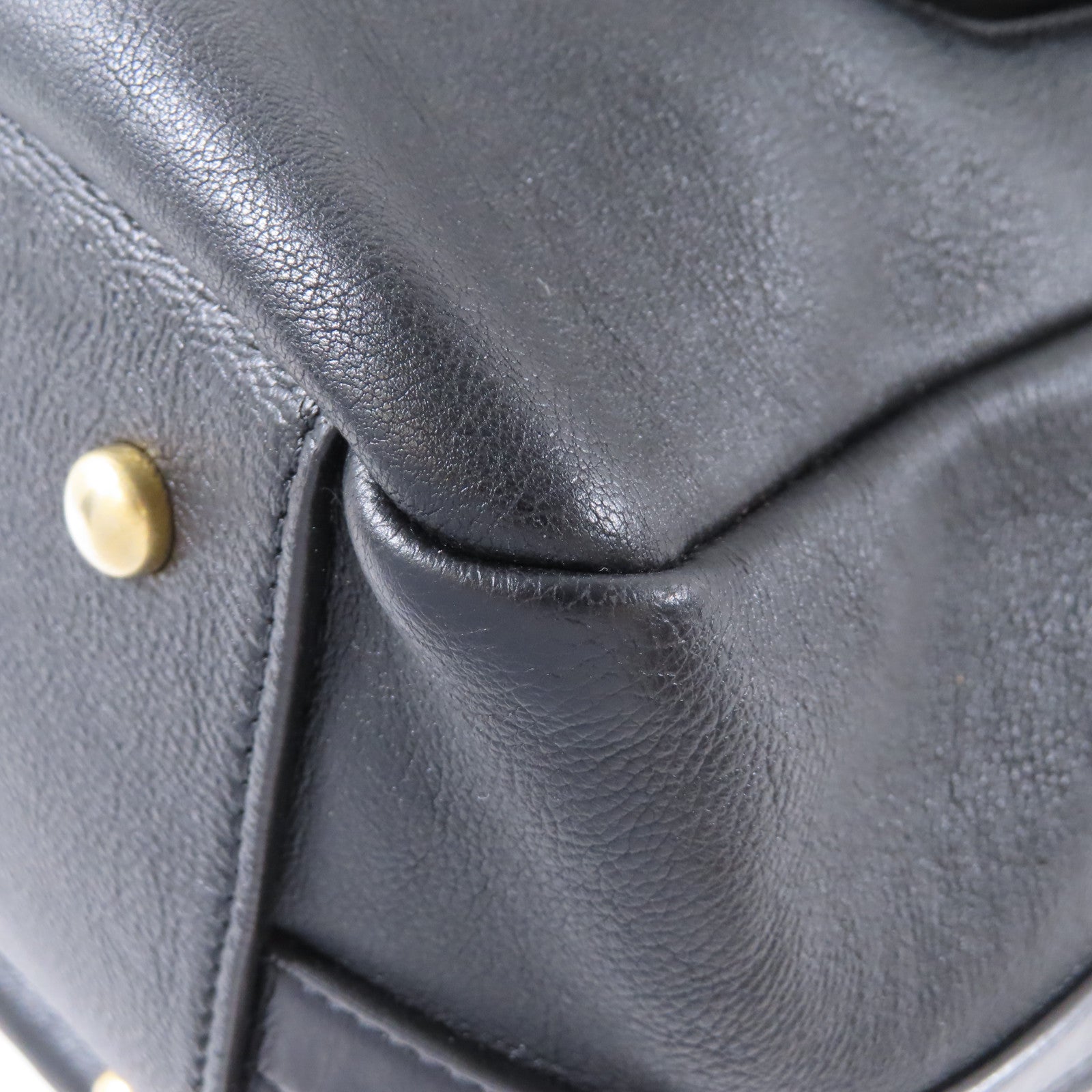 CHANEL 【激減優惠】牛皮皮革2Way Shoulder Bag金扣手挽肩背兩用袋黑色