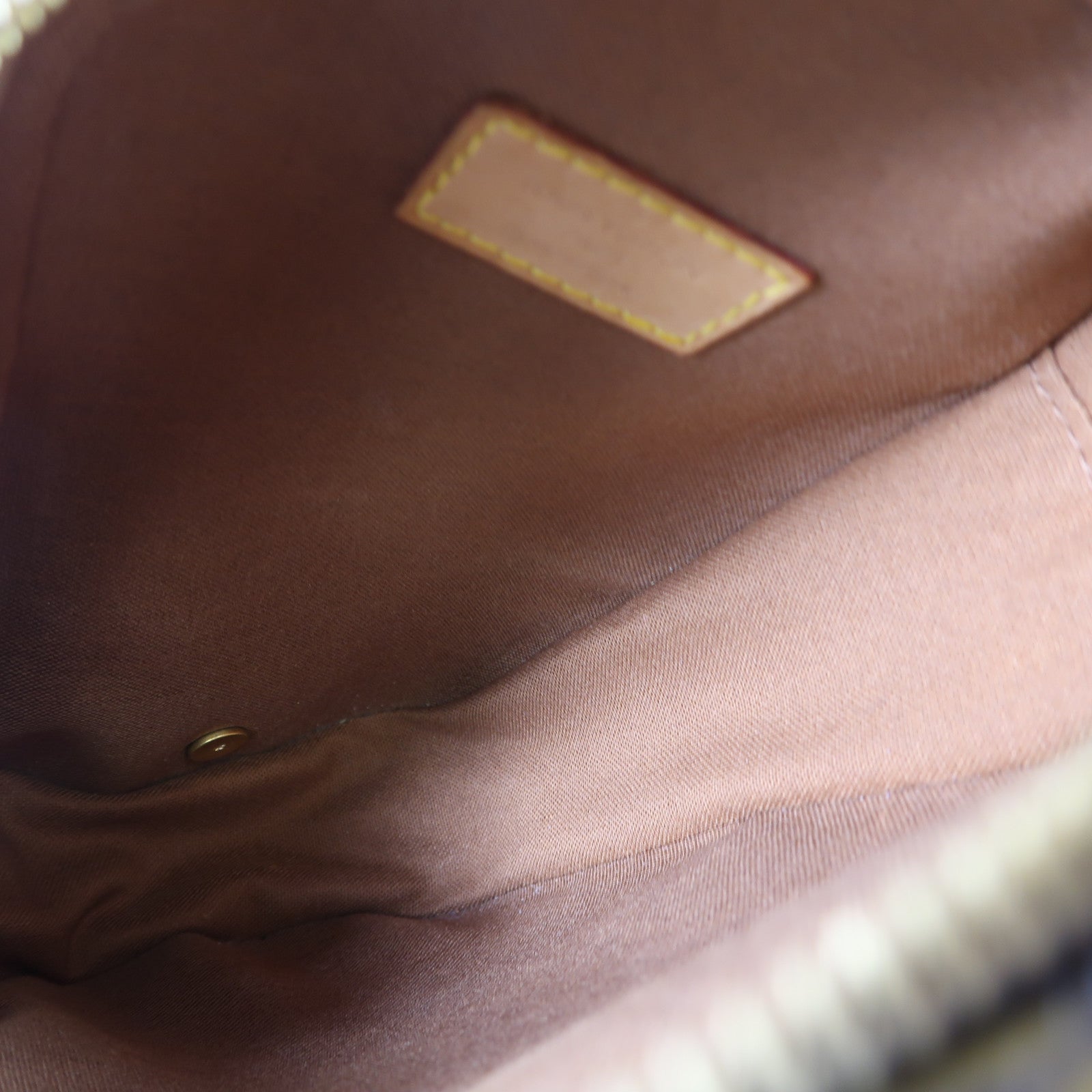 LOUIS VUITTON Monogram Pochette Gange金扣腰包/肩背袋啡色