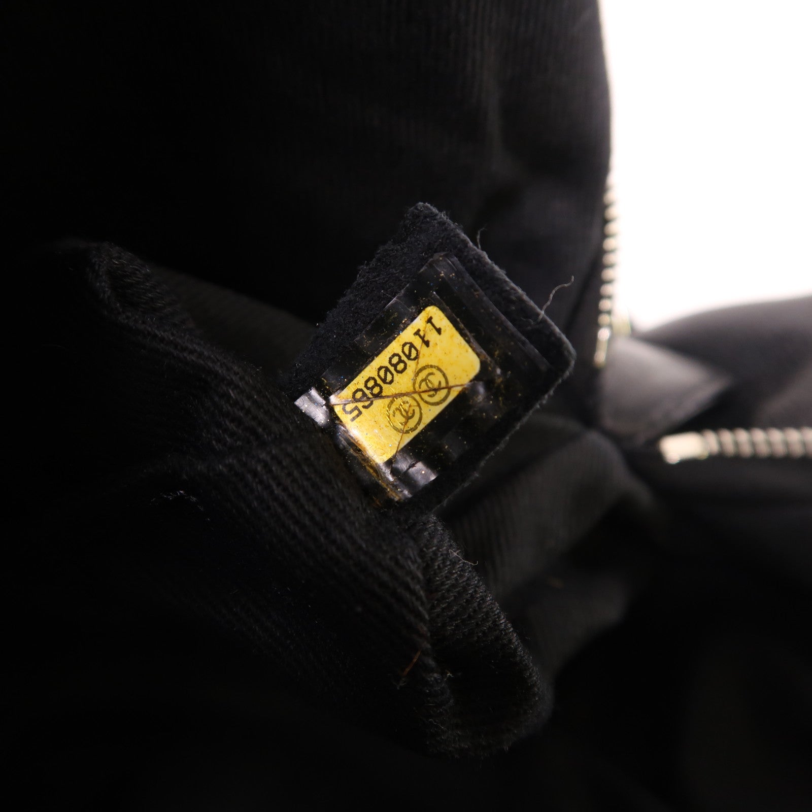 CHANEL 羊皮皮革Shoulder Bag銀扣肩背袋