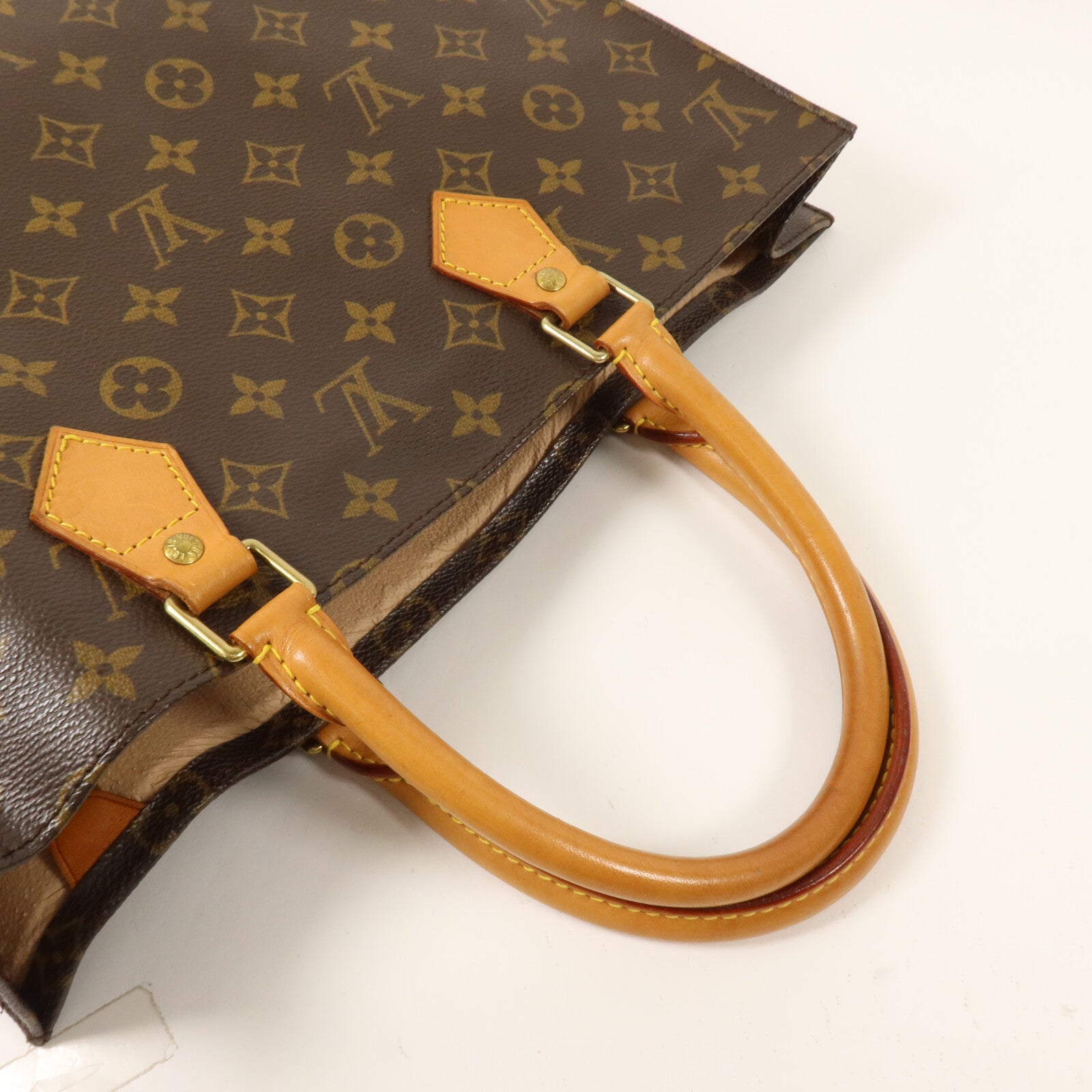 LOUIS VUITTON Monogram Sac Plat手挽袋