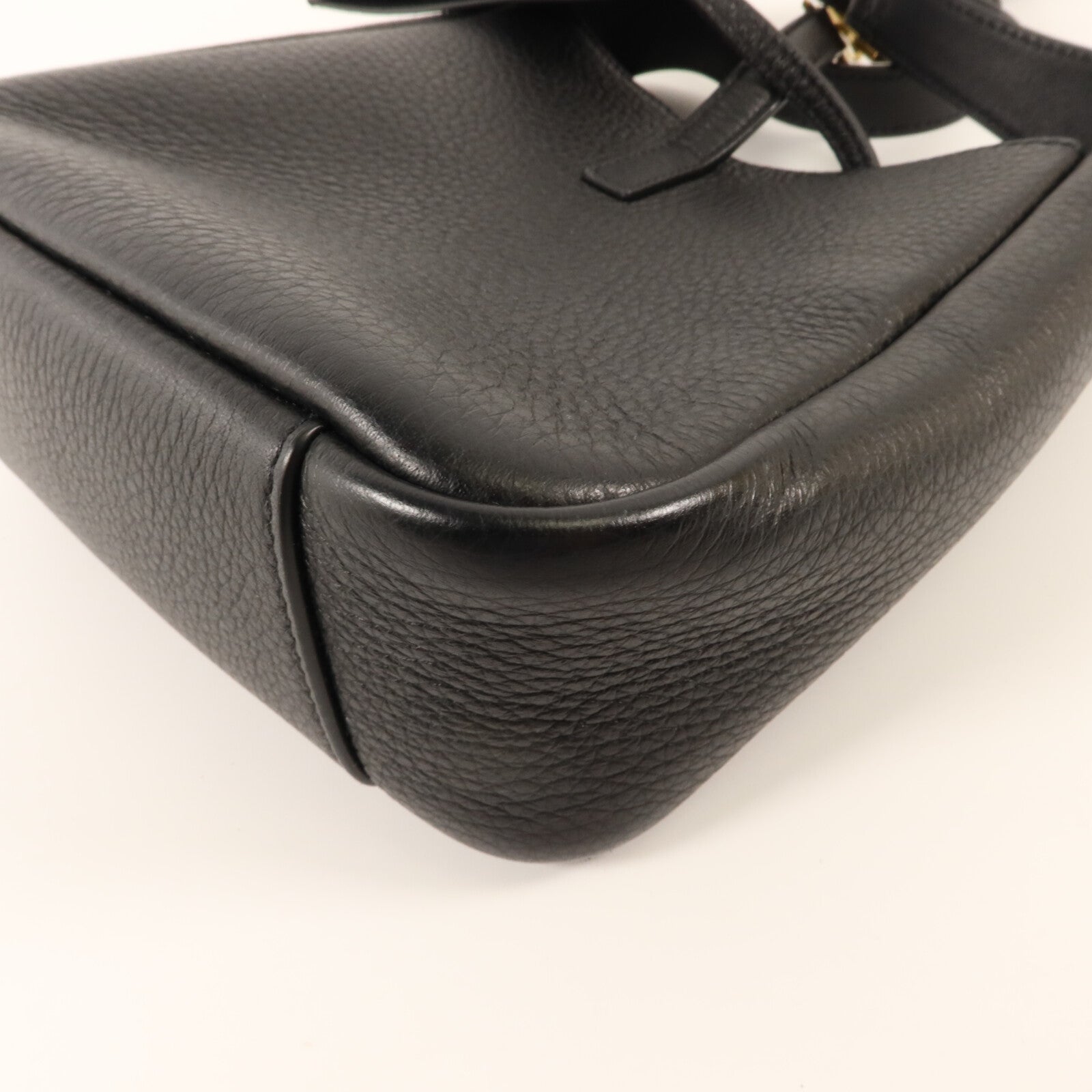SAINT LAURENT 鹿皮Le 5 A7 Hobo Baby肩背袋
