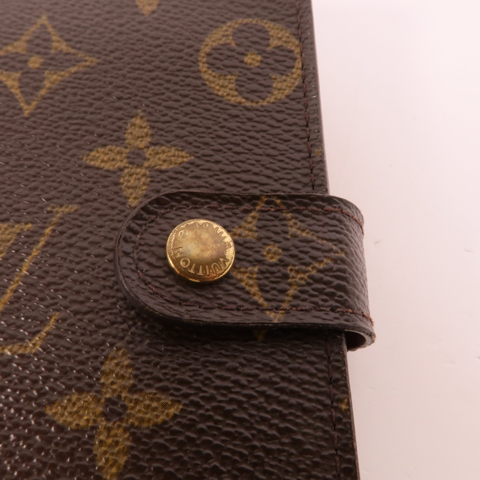 LOUIS VUITTON Monogram Agenda Cover金扣記事本封套