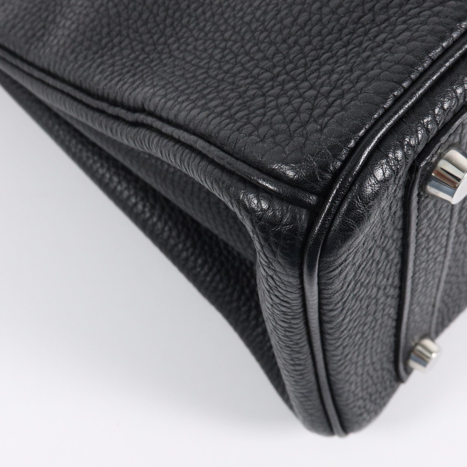 HERMES Togo皮革Birkin 30手挽袋Noir