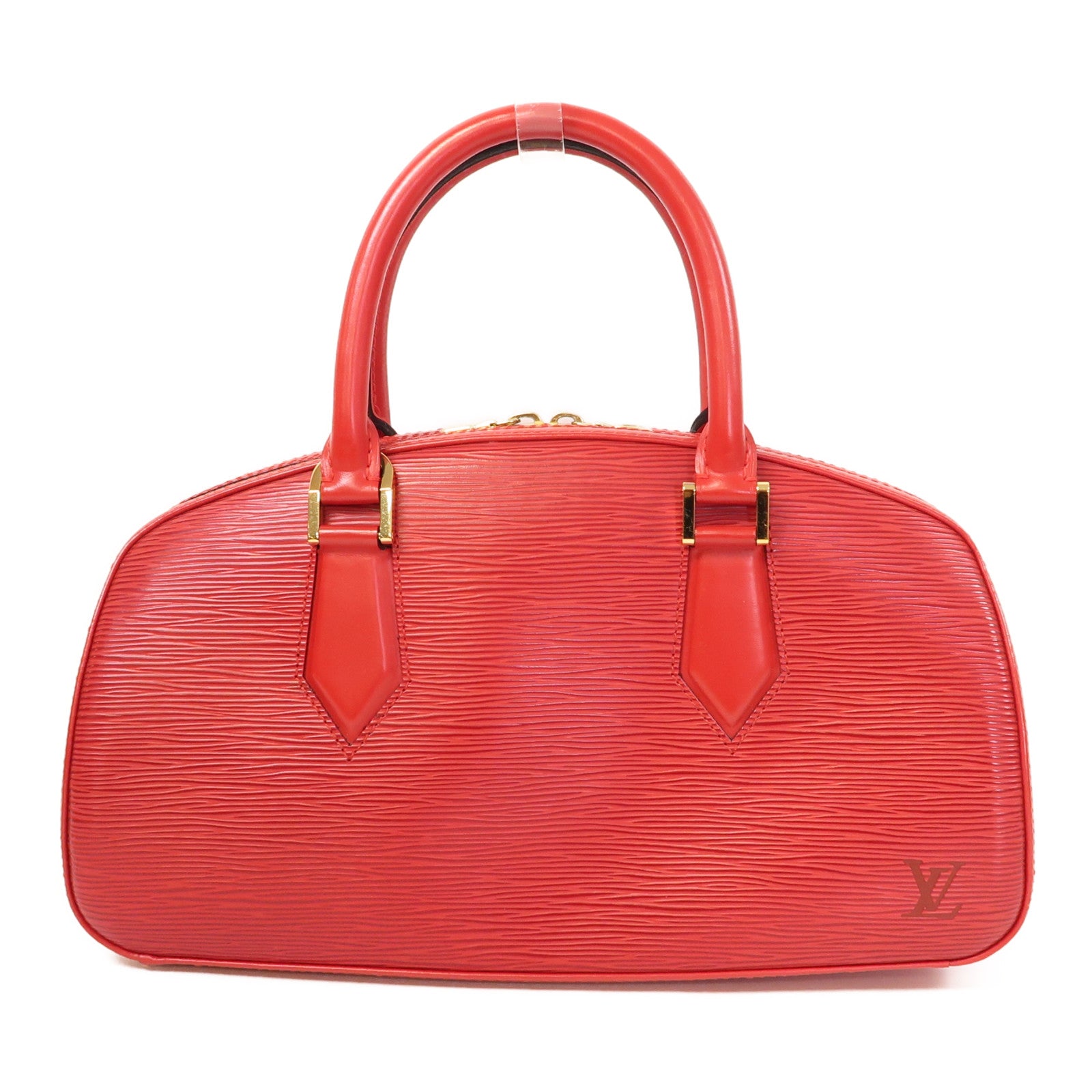 LOUIS VUITTON 【激減優惠】Epi Jasmin金扣手挽袋紅色