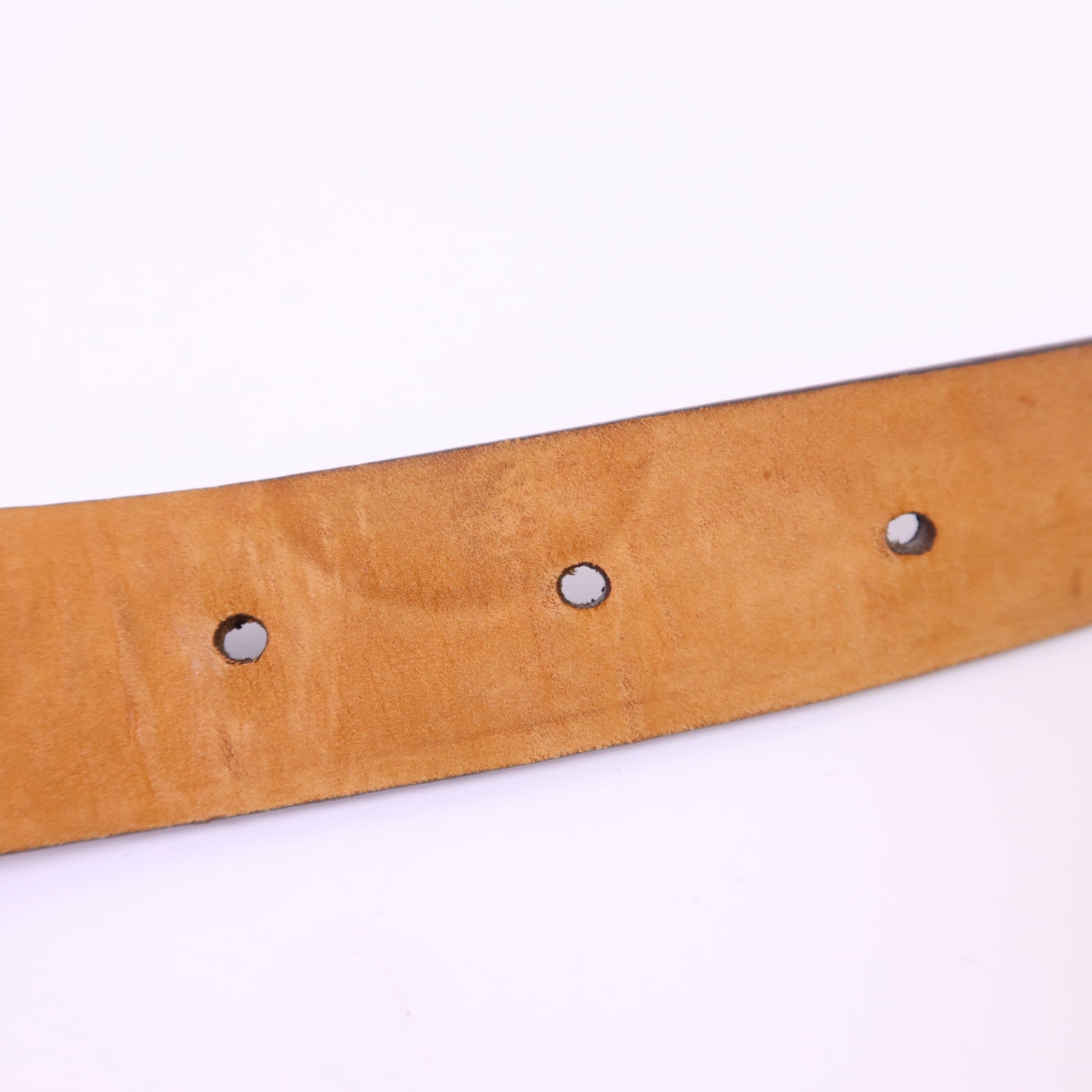 LOUIS VUITTON Monogram Belt金扣皮帶