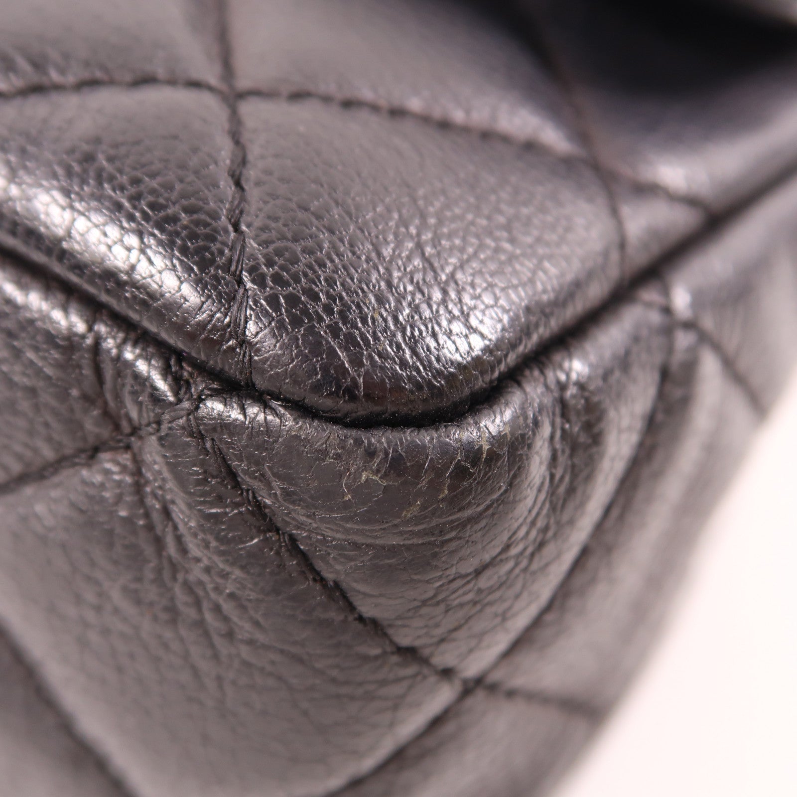 CHANEL【激減優惠】 牛皮皮革2.55銀扣肩背袋