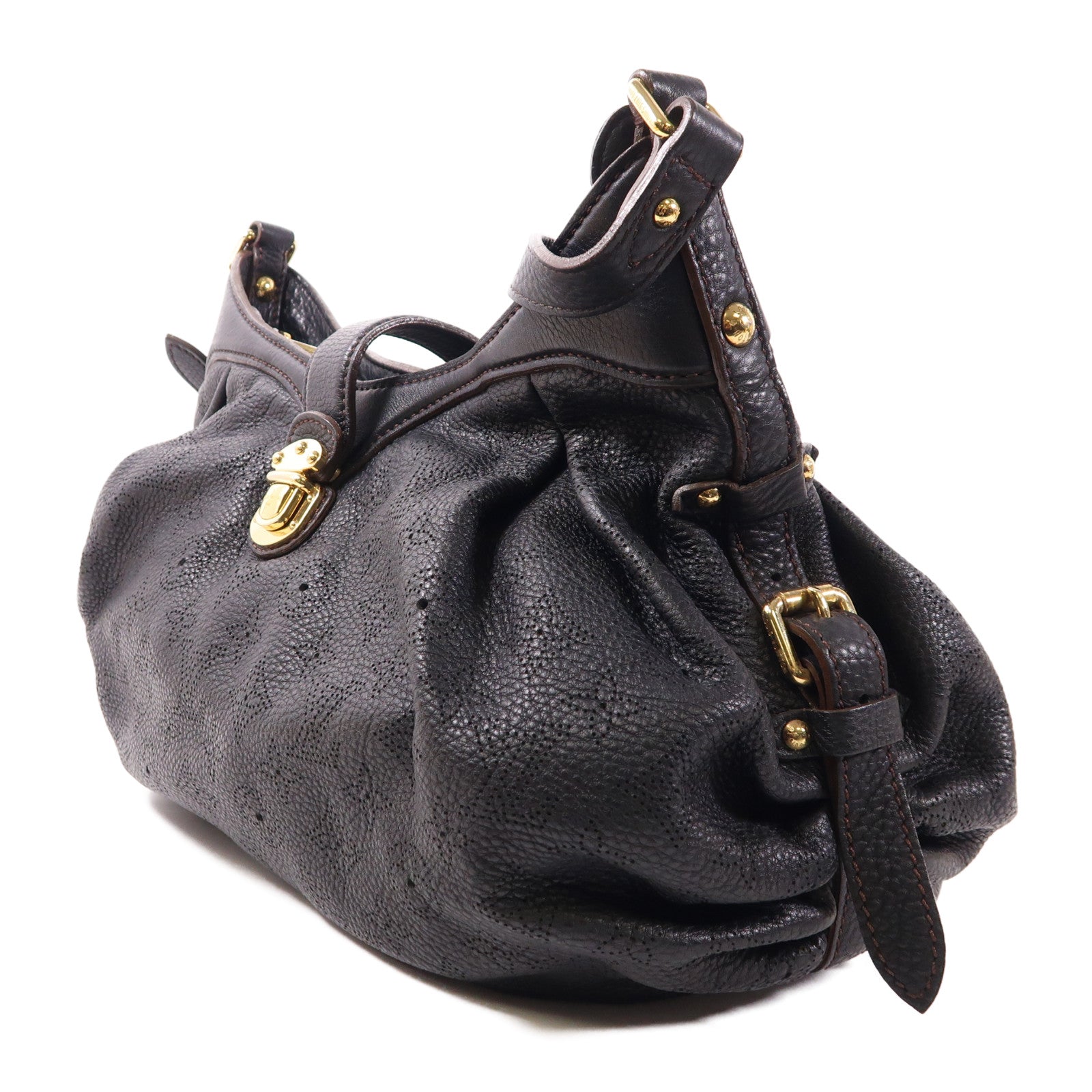 LOUIS VUITTON 【激減優惠】牛皮皮革XS金扣肩背袋