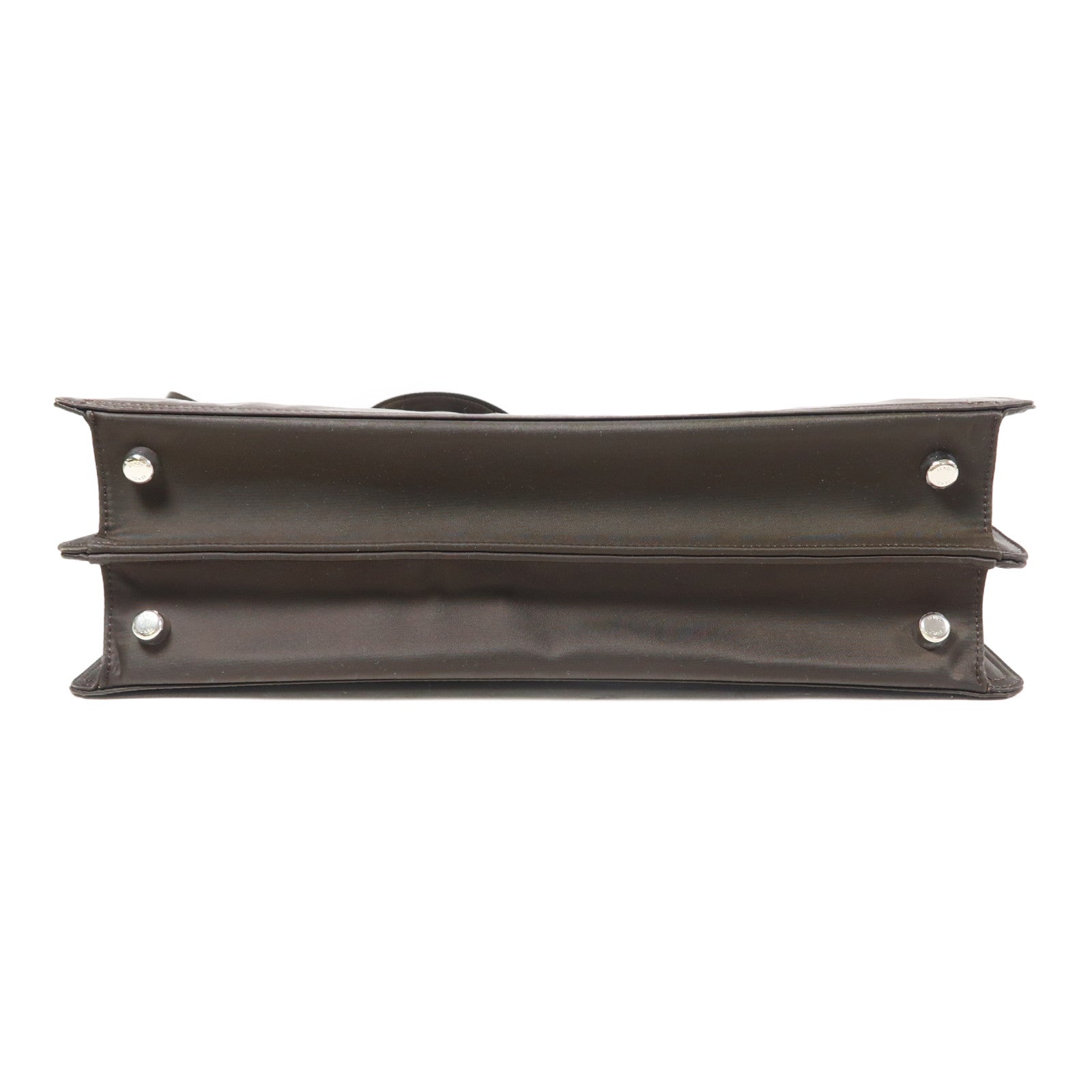 FENDI 尼龍Peekaboo銀扣手挽肩背兩用袋