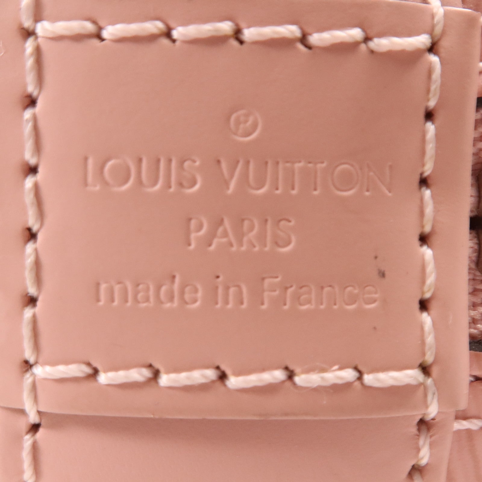 LOUIS VUITTON Epi Alma BB銀扣手挽肩背兩用袋