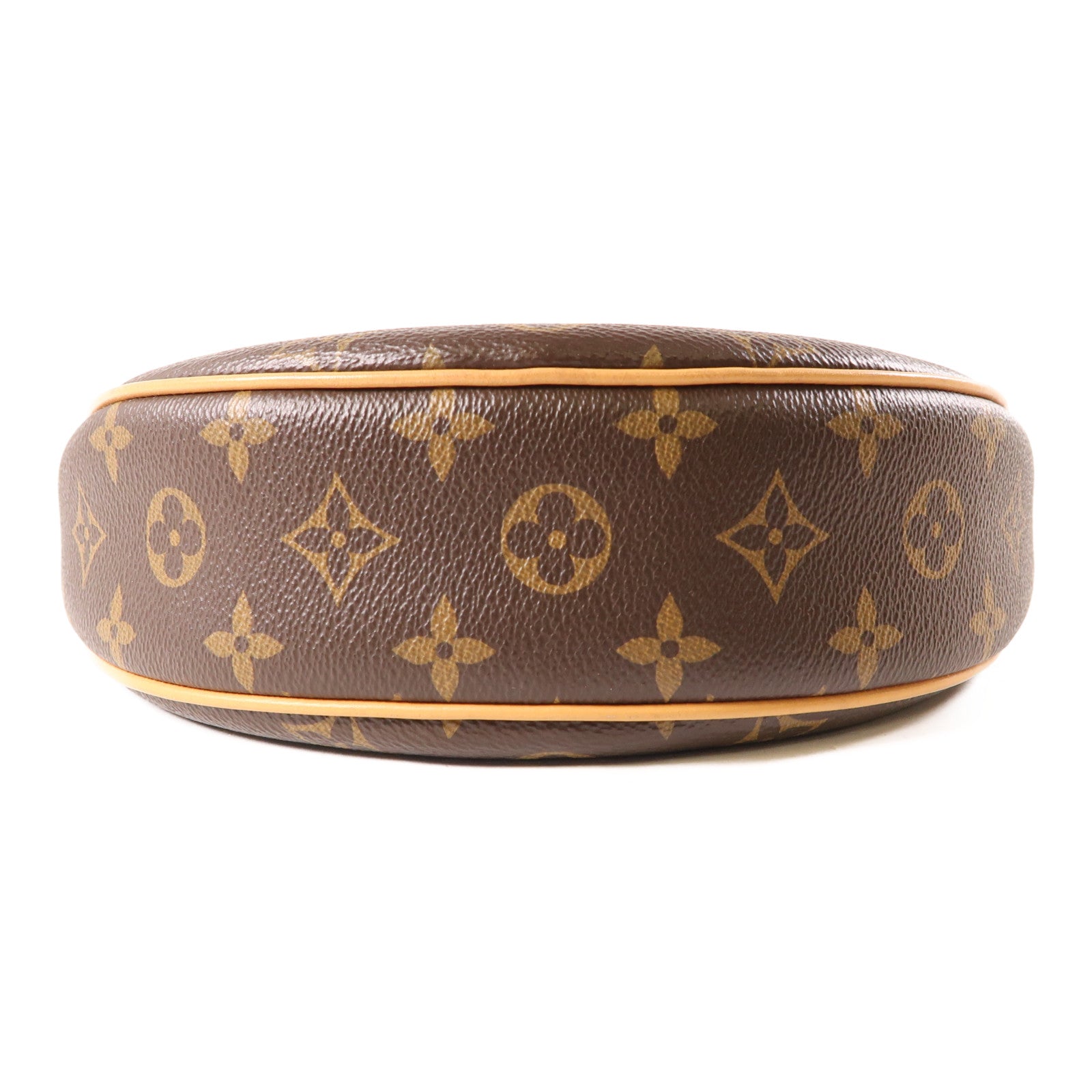 LOUIS VUITTON Monogram Loop金扣手挽肩背兩用袋棕色