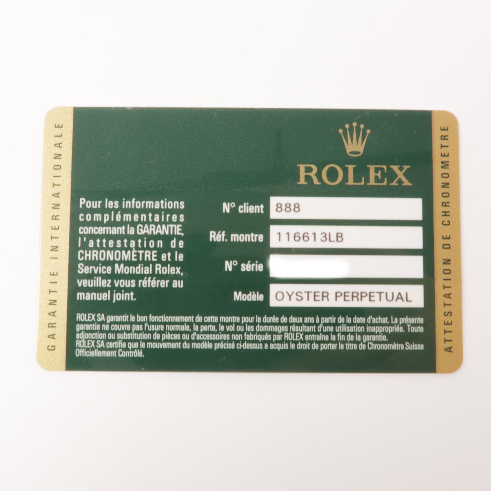 ROLEX Submariner 116613LB