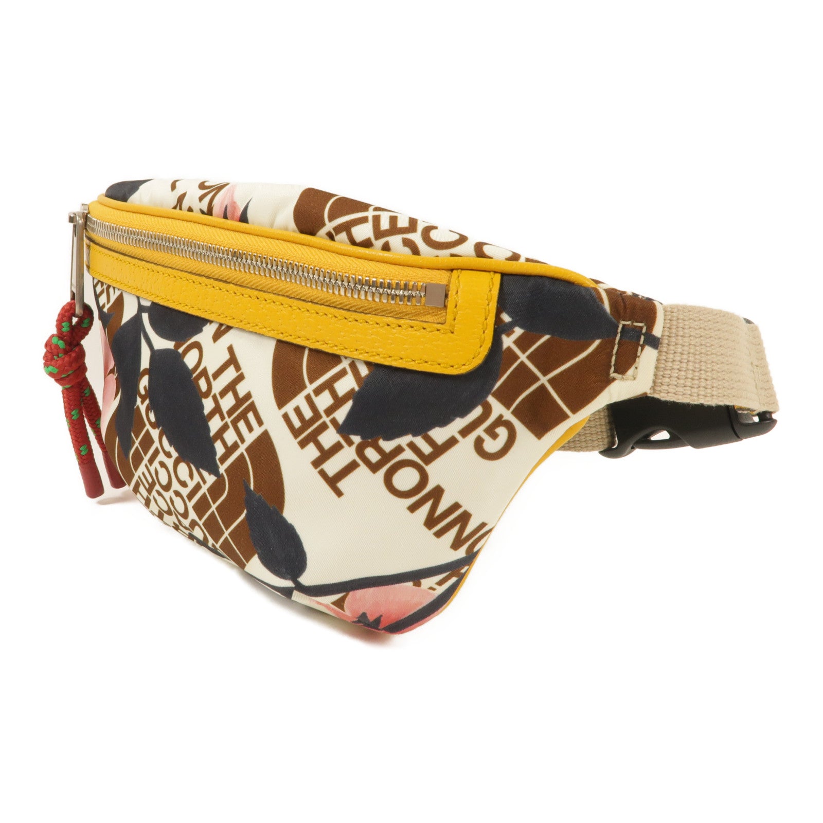 GUCCI GG The North Face Wrap Waist Bag Shoulder Bag Nylon Multicolor