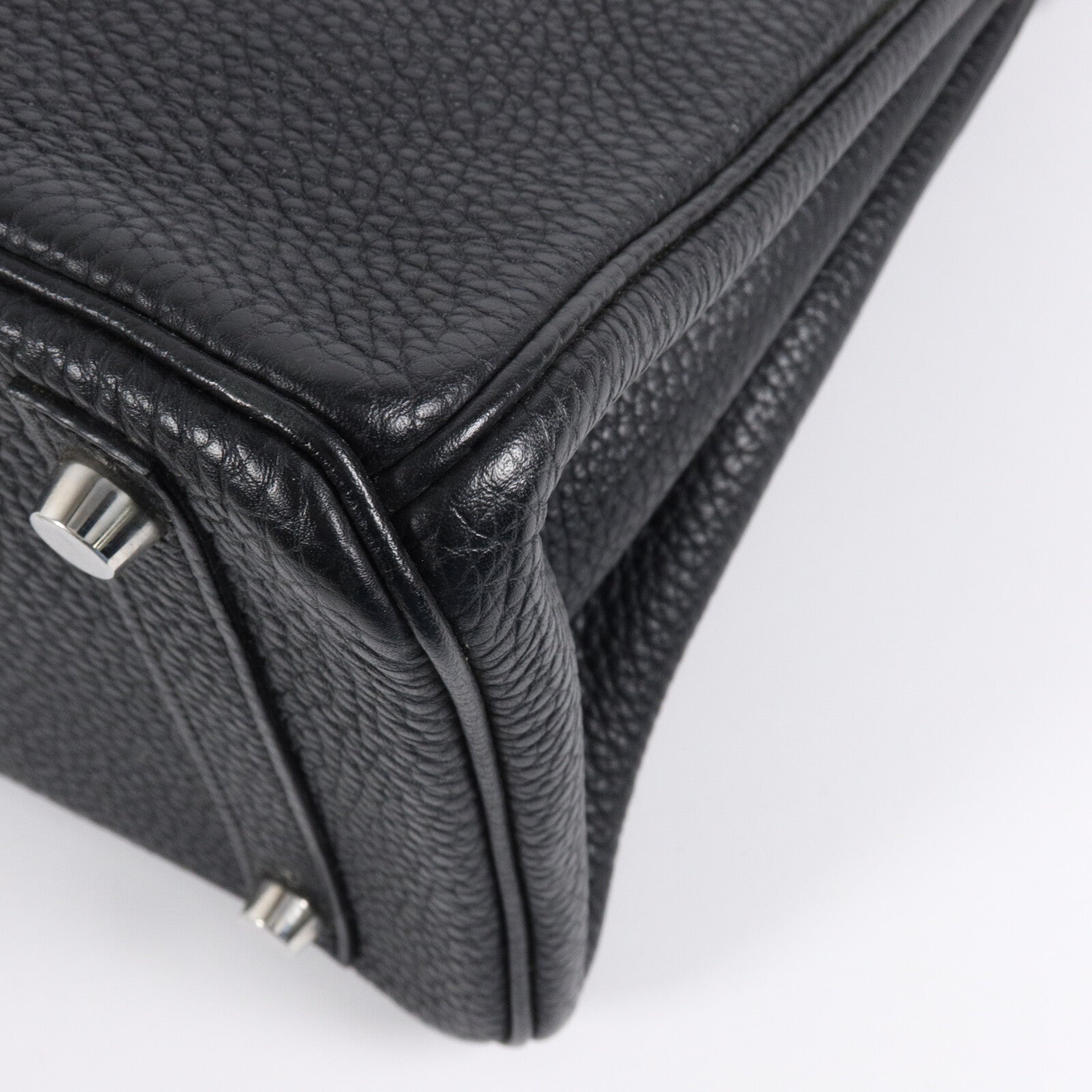 HERMES Togo皮革Birkin 30手挽袋Noir