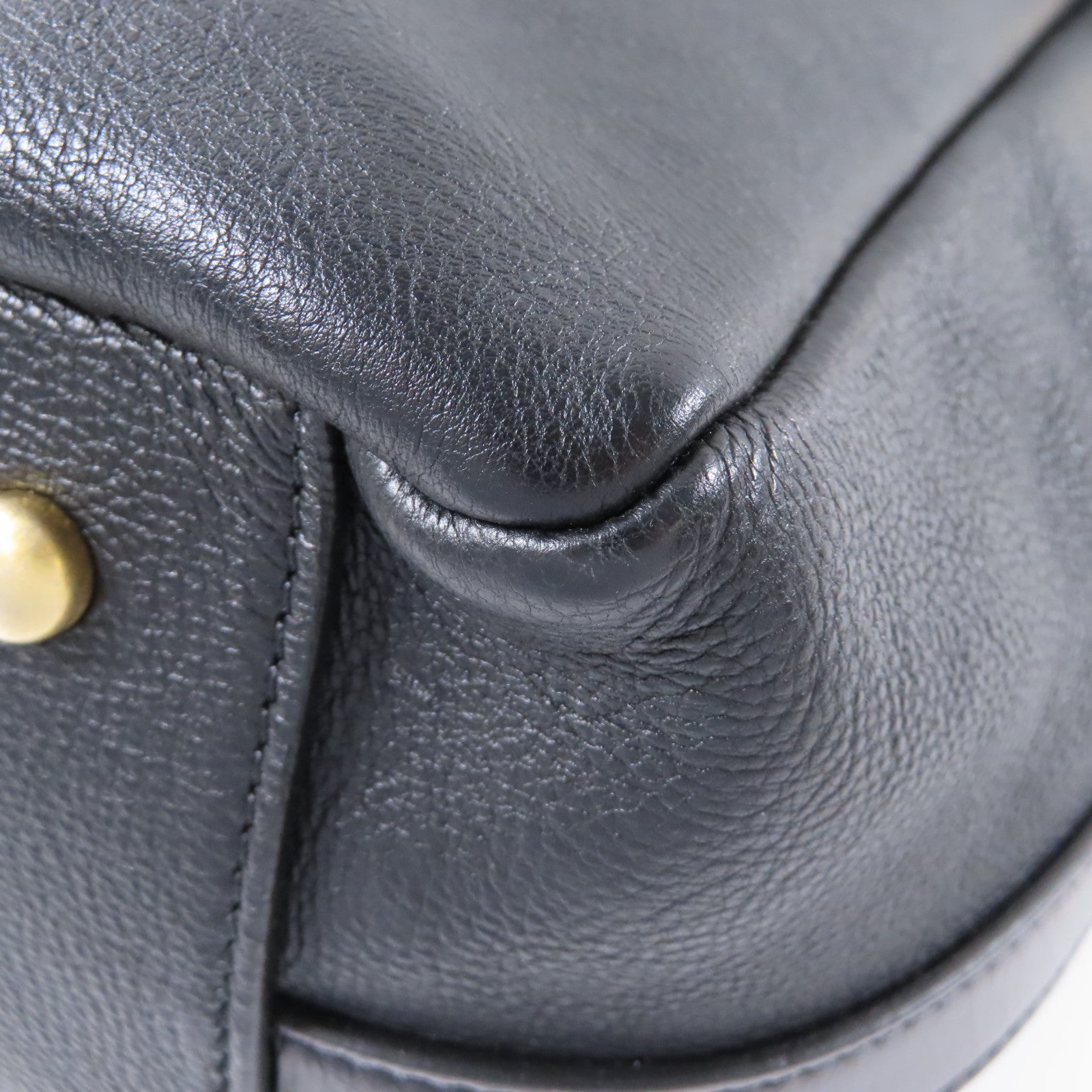 CHANEL 【激減優惠】牛皮皮革2Way Shoulder Bag金扣手挽肩背兩用袋黑色