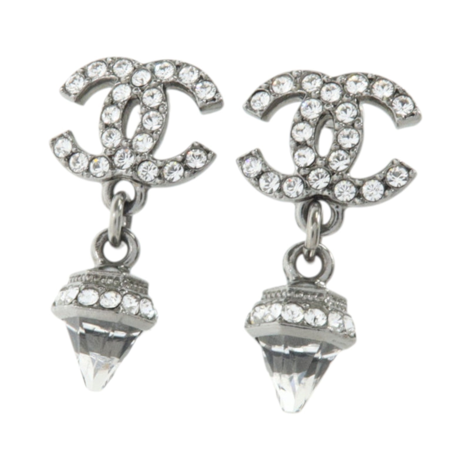 CHANEL 金屬/PVC Earrings耳環