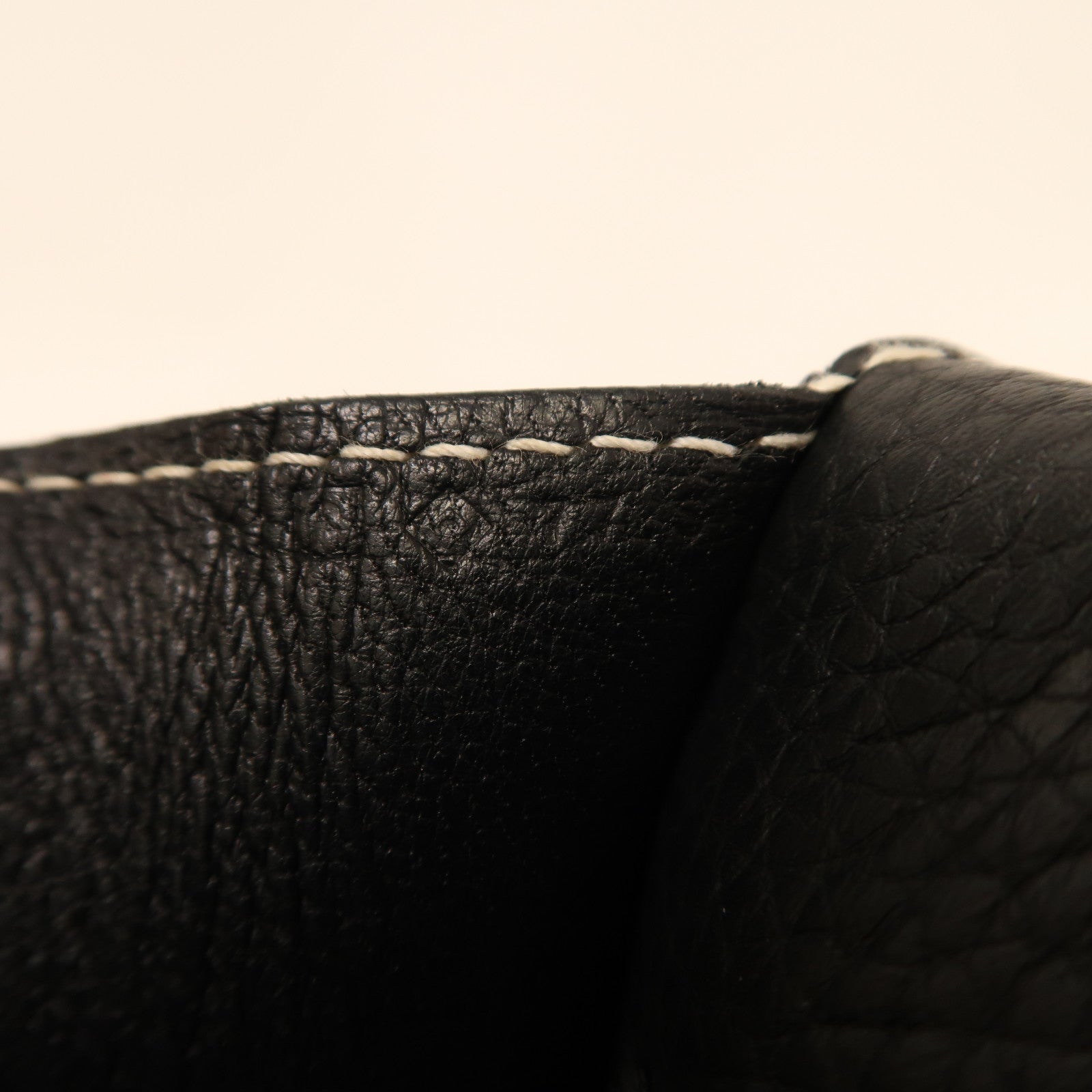 HERMES Clemence皮革Roulis 23肩背袋黑色