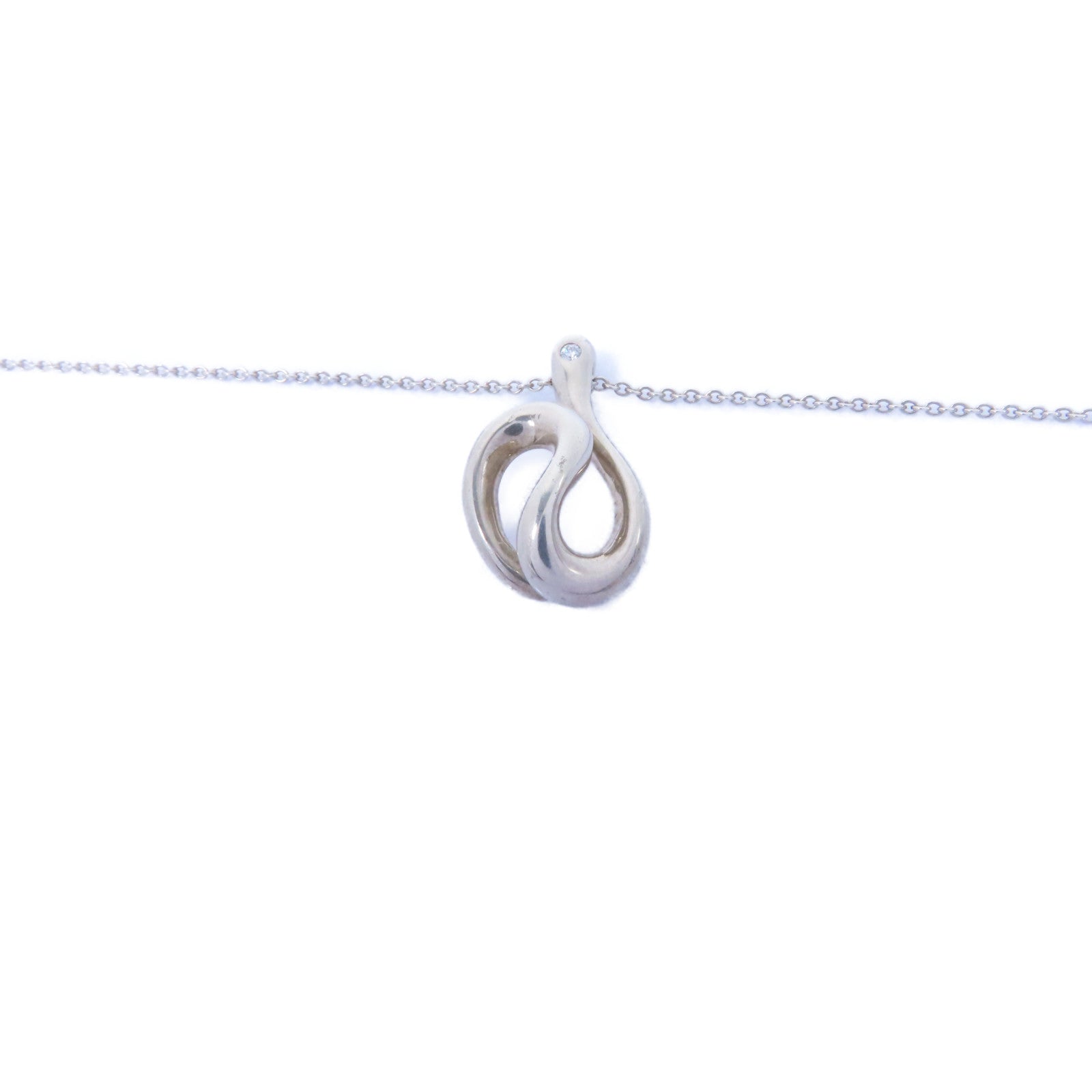 TIFFANY＆CO 【激減優惠】925純銀Diamond Necklace鑽石項鍊