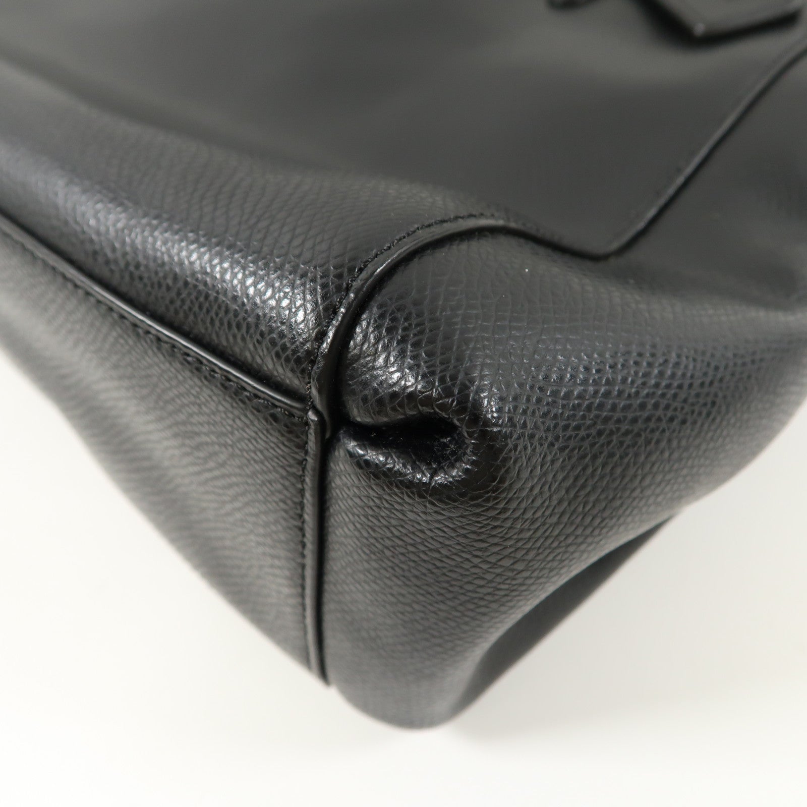 COACH 牛皮皮革Shoulder Bag金扣肩背袋黑色