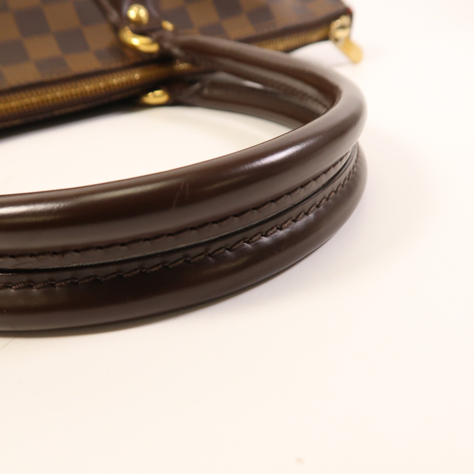 LOUIS VUITTON Damier Saleya MM金扣肩背袋/手挽袋