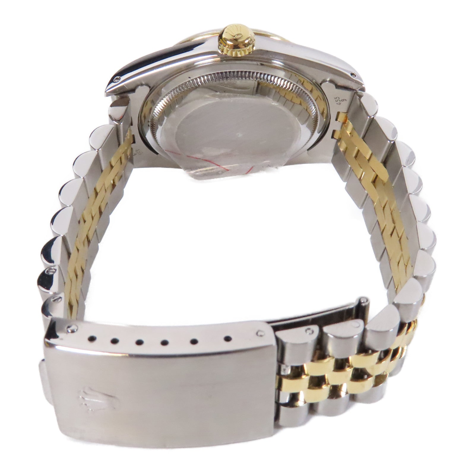 ROLEX Datejust 18K黃金/不鏽鋼手錶自動機芯金色