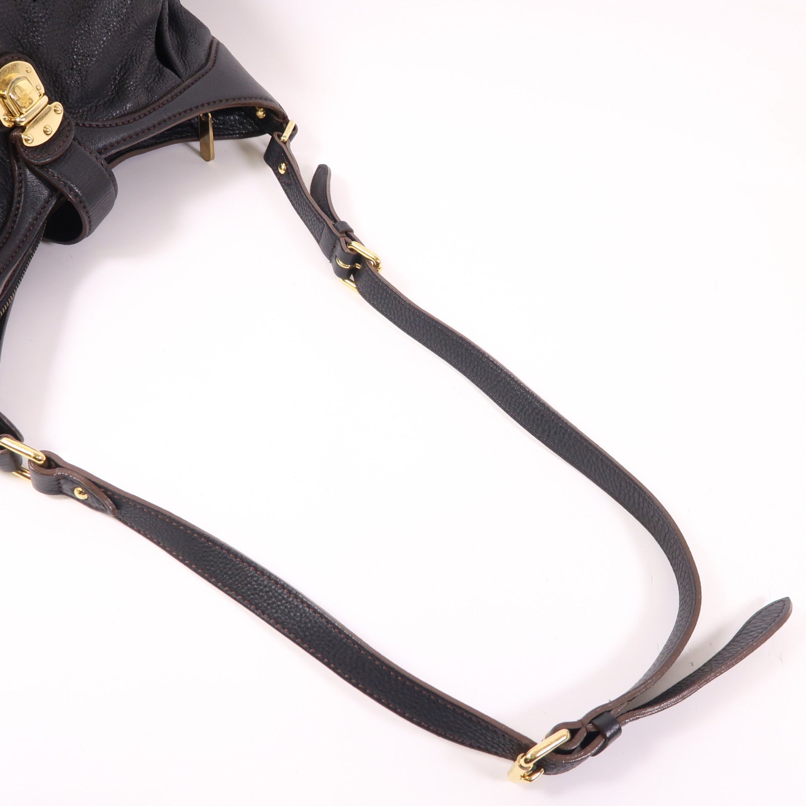 LOUIS VUITTON 【激減優惠】牛皮皮革XS金扣肩背袋