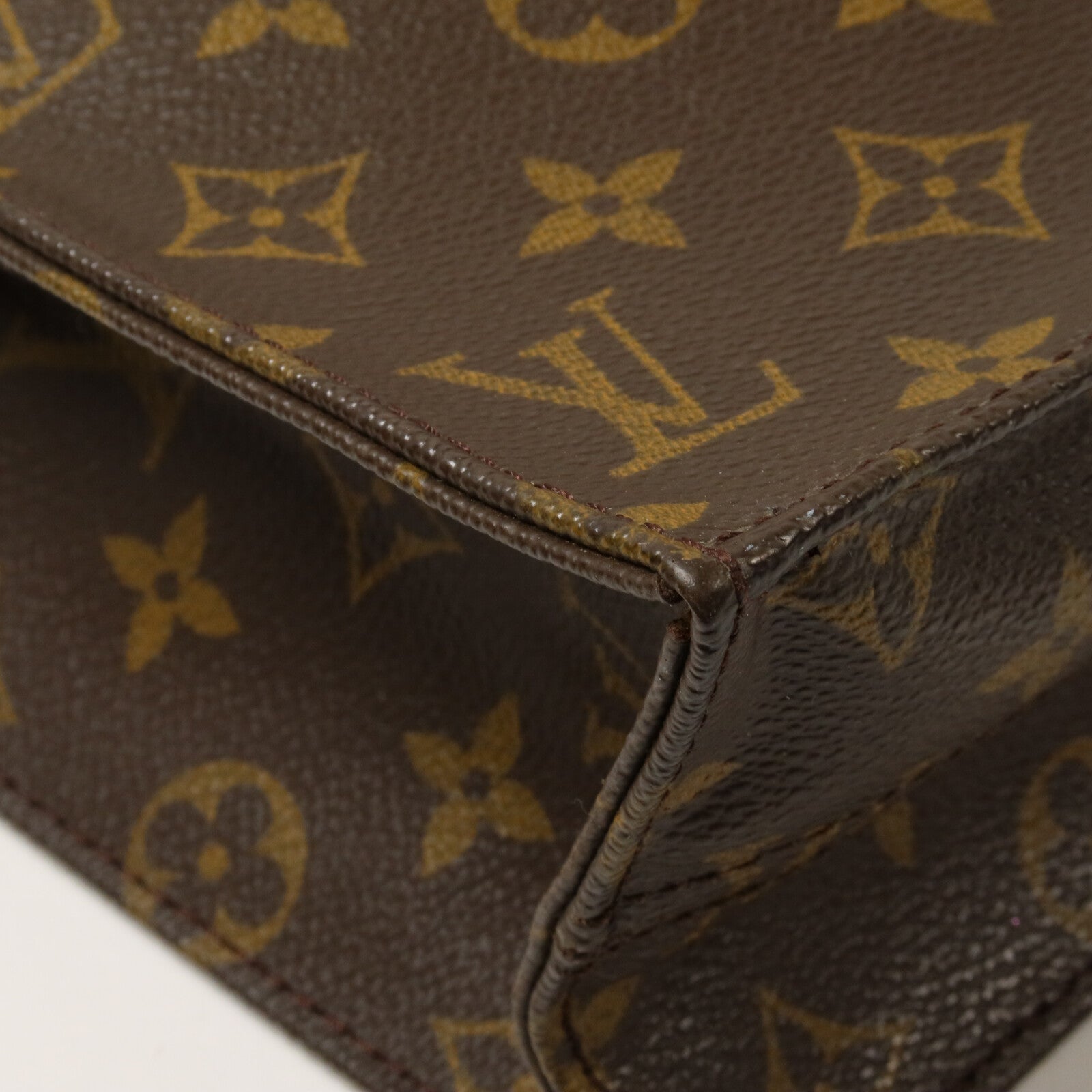 LOUIS VUITTON Monogram Sac Plat手挽袋