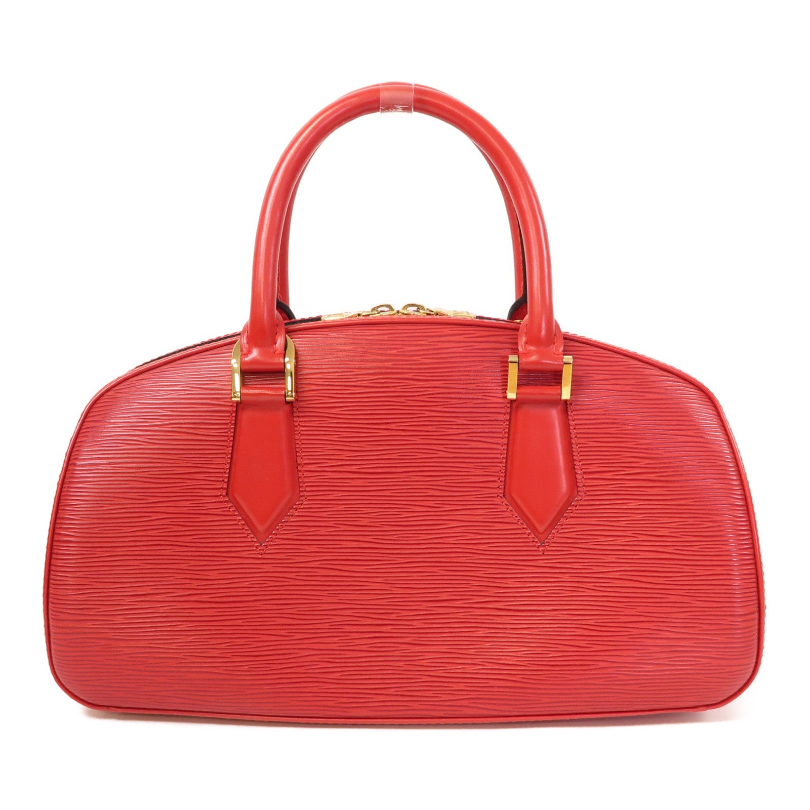 LOUIS VUITTON 【激減優惠】Epi Jasmin金扣手挽袋紅色
