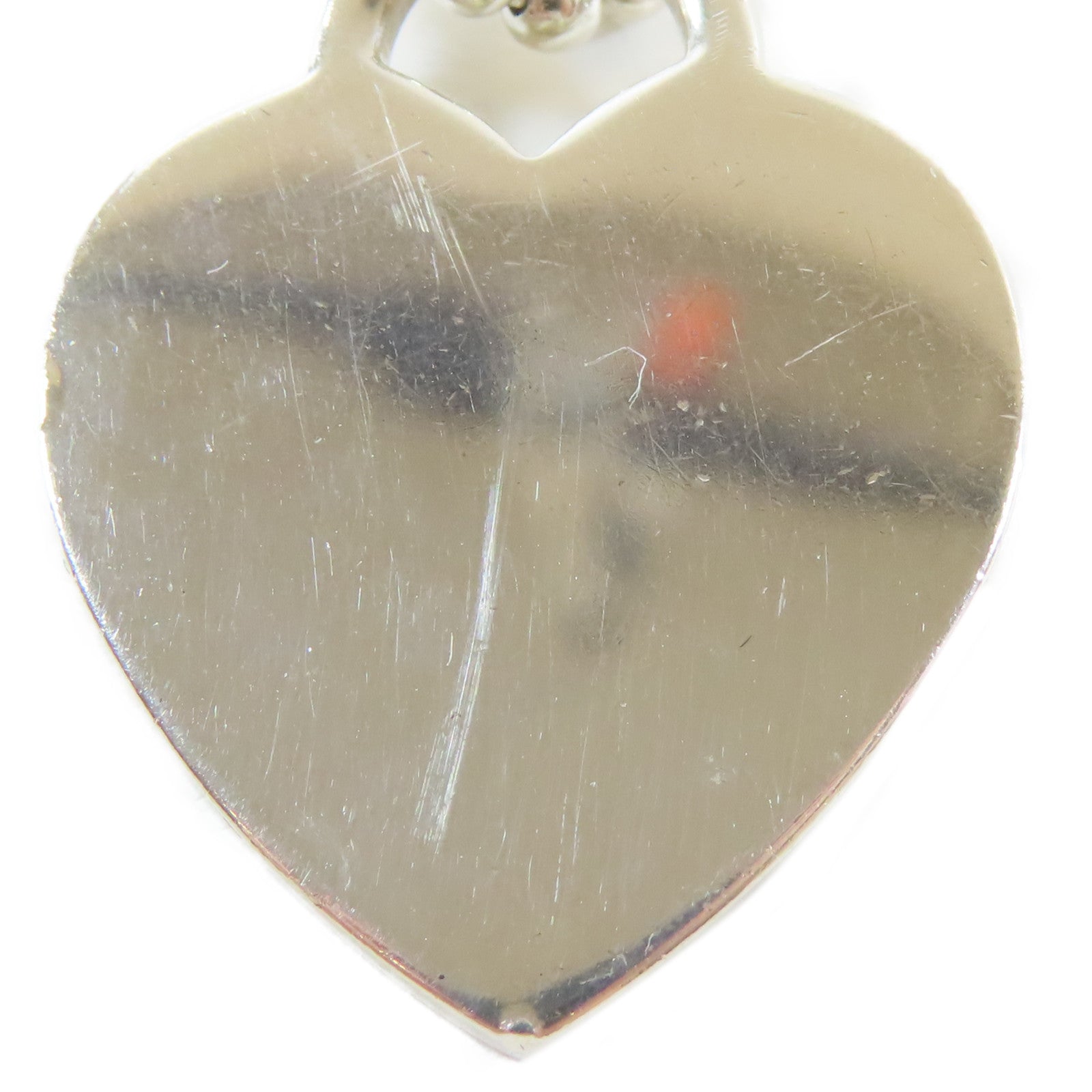 TIFFANY＆CO 925純銀Return to Tiffany Heart Tag Necklace項鍊#86cm