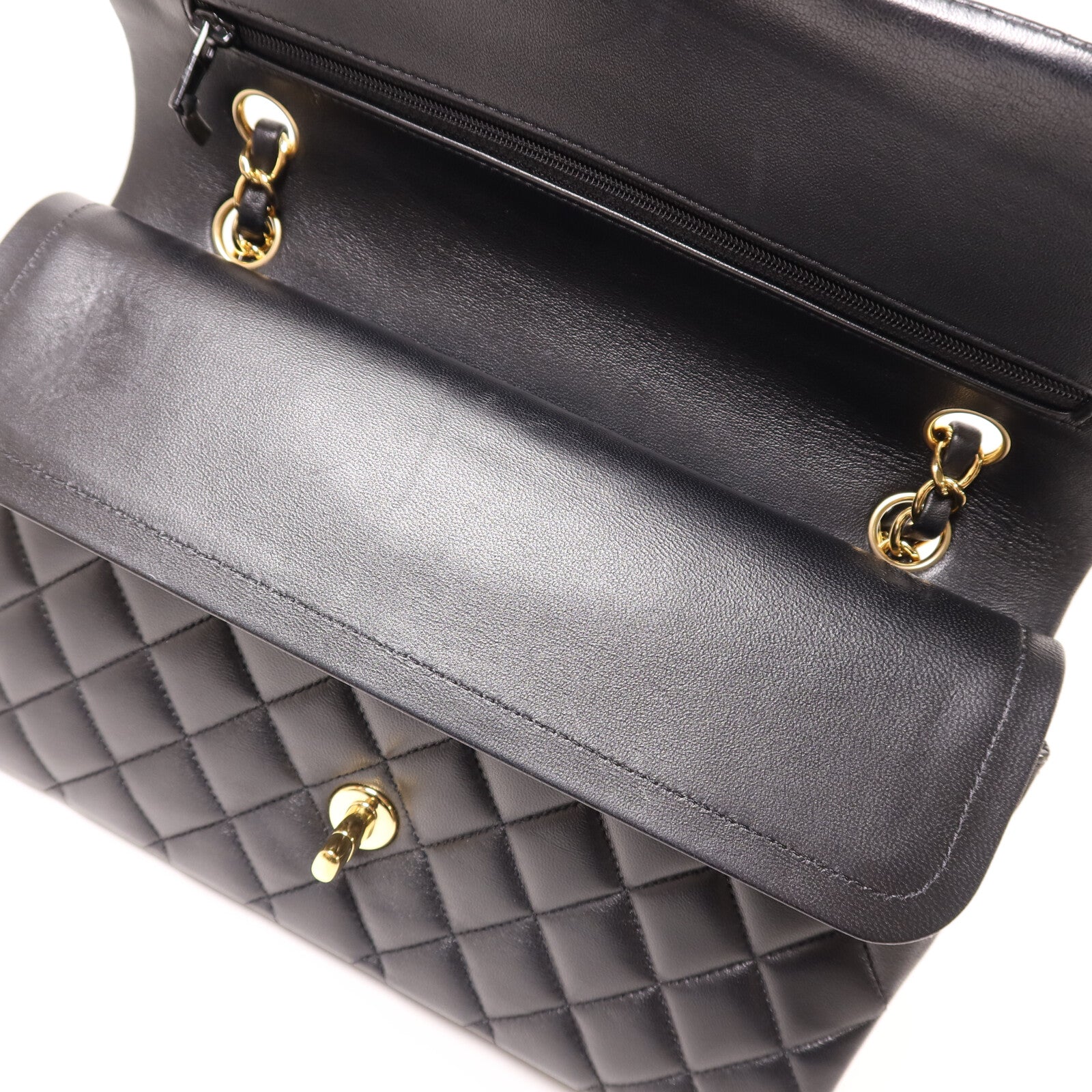 CHANEL 羊皮皮革Classic 25鏈帶肩背袋