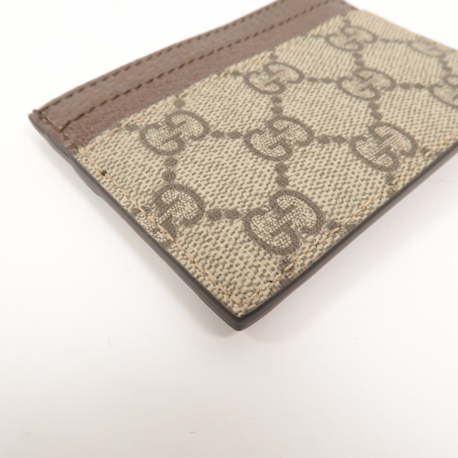 GUCCI 塗層帆布Ophidia GG Card Case卡片套
