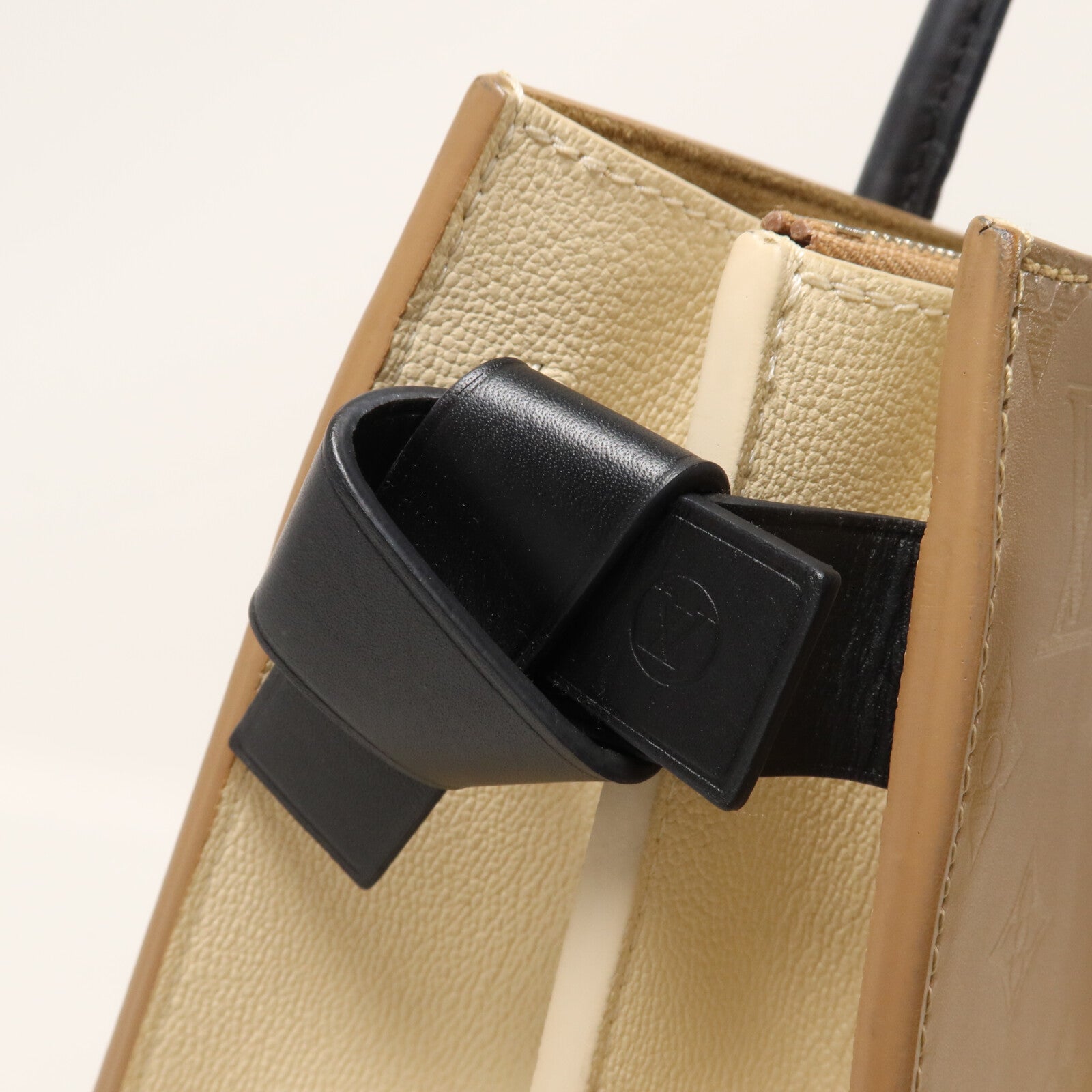 LOUIS VUITTON 牛皮皮革Very Tote MM手挽肩背兩用袋