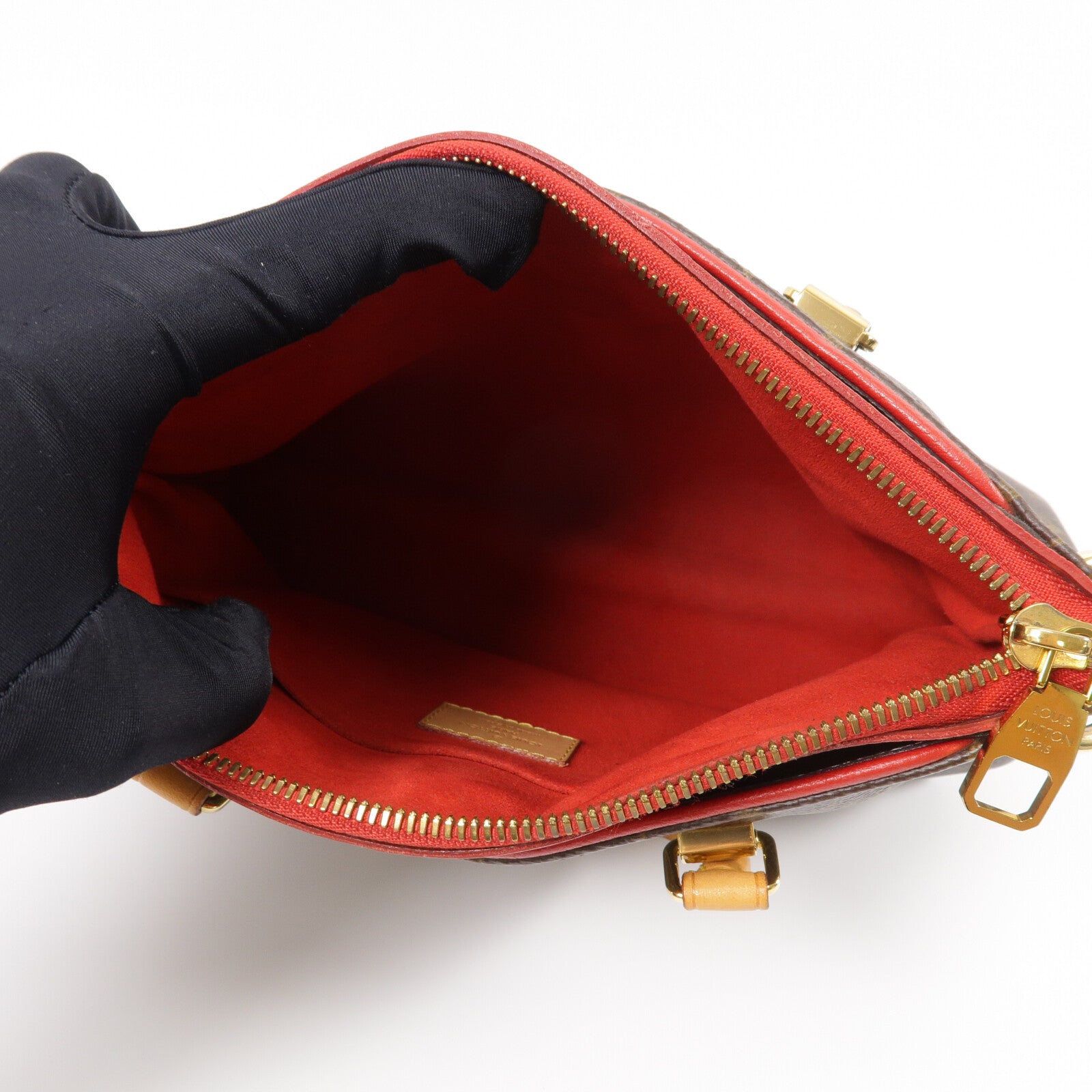 LOUIS VUITTON Monogram Pallas BB手挽肩背兩用袋