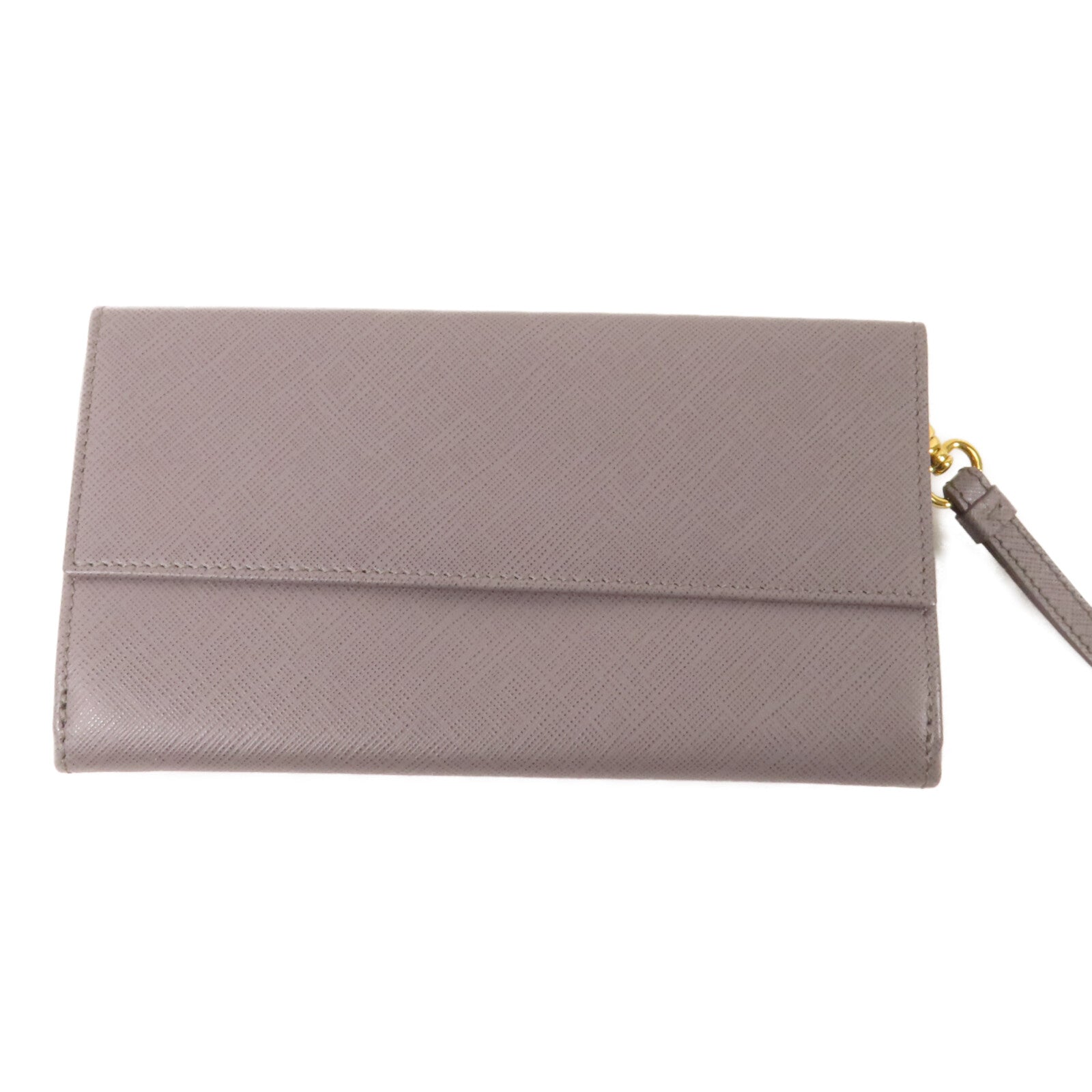 Salvatore Ferragamo 【激減優惠】牛皮皮革Long Wallet金扣長錢包