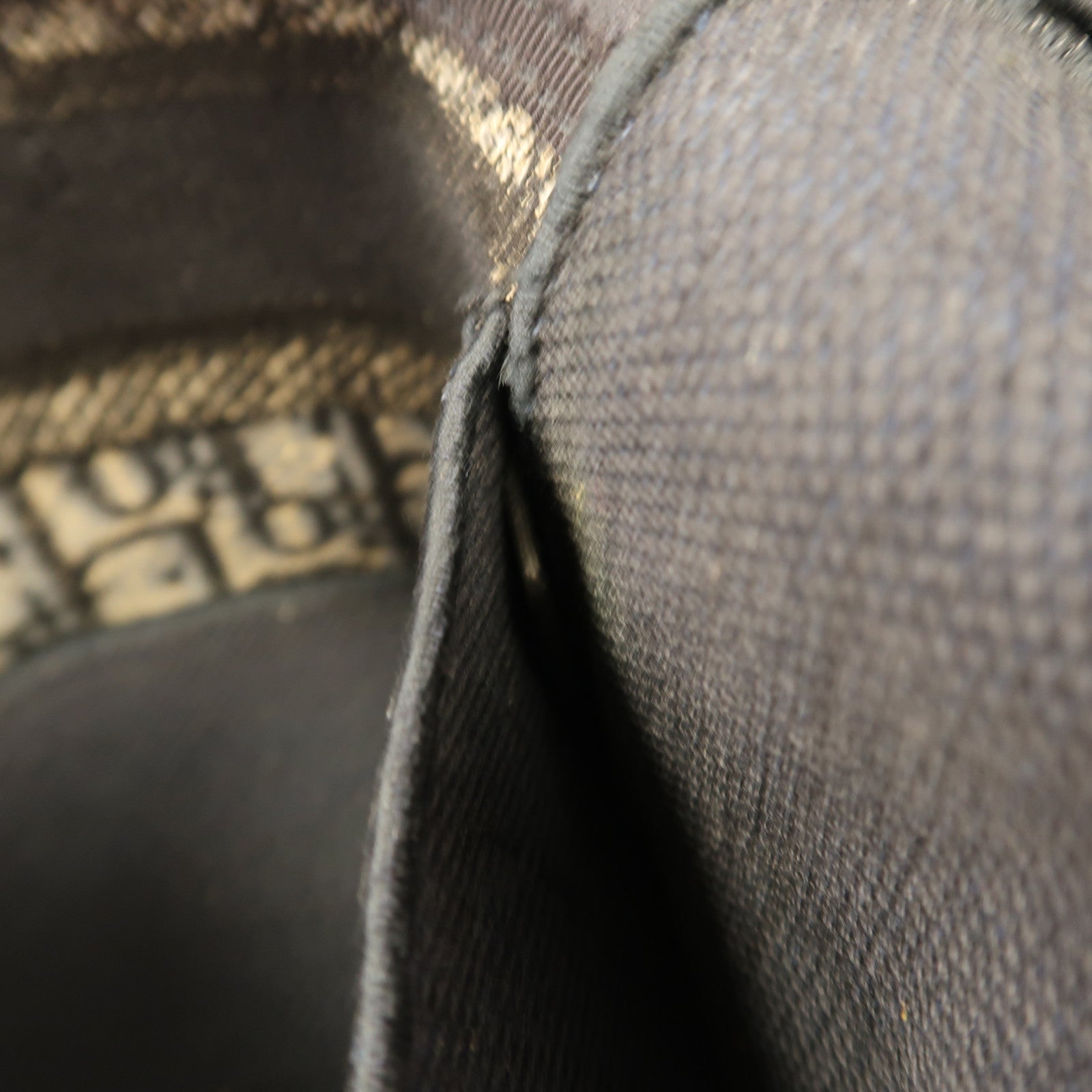 Dior 【激減優惠】Oblique帆布Travel Vanlty small銀扣手挽肩背兩用袋藍色