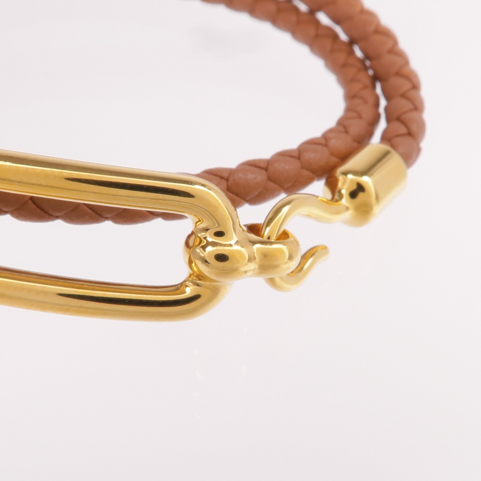 HERMES Swift皮革Roulis Double Tour Bracelet手鐲