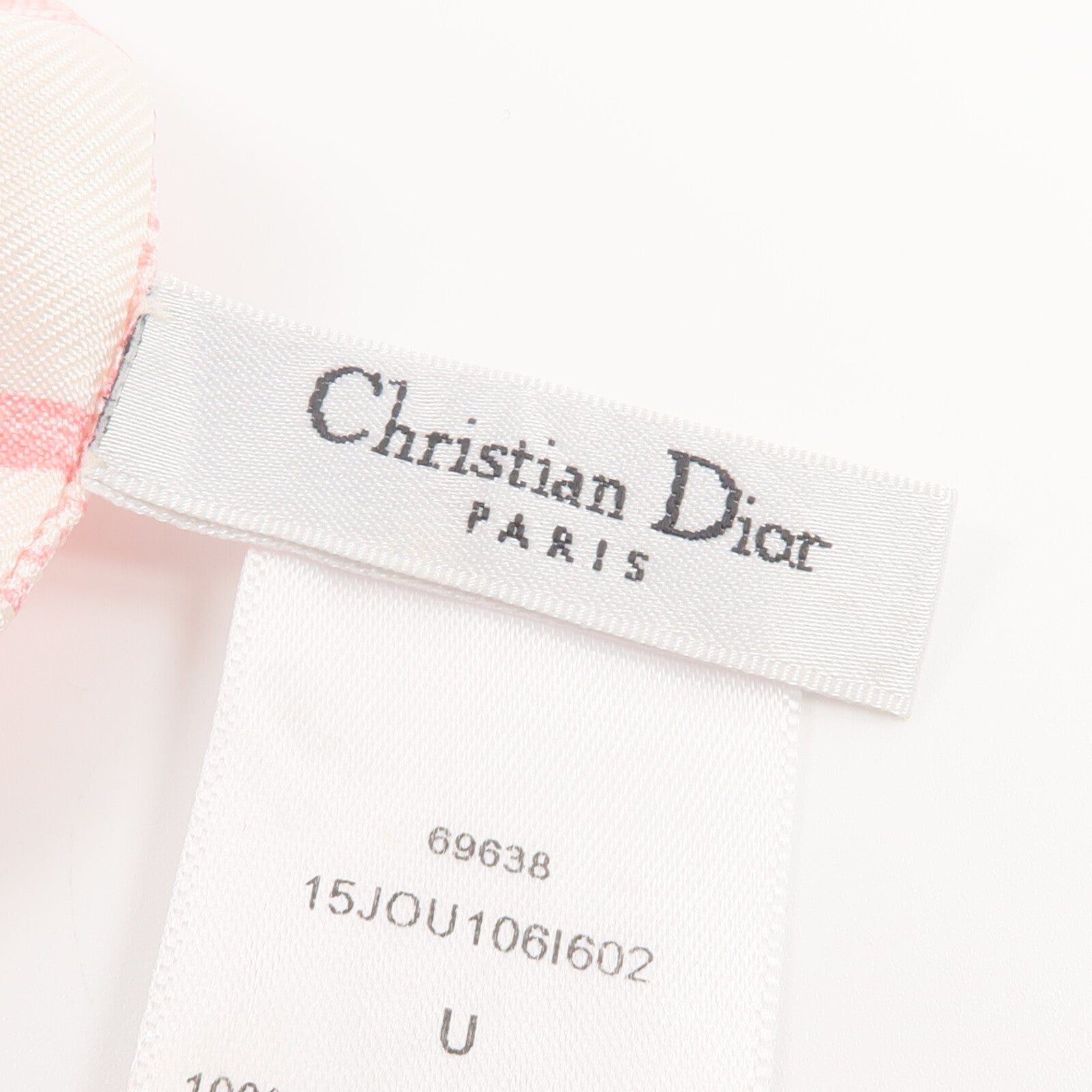 Dior 絲質Mitzah絲巾