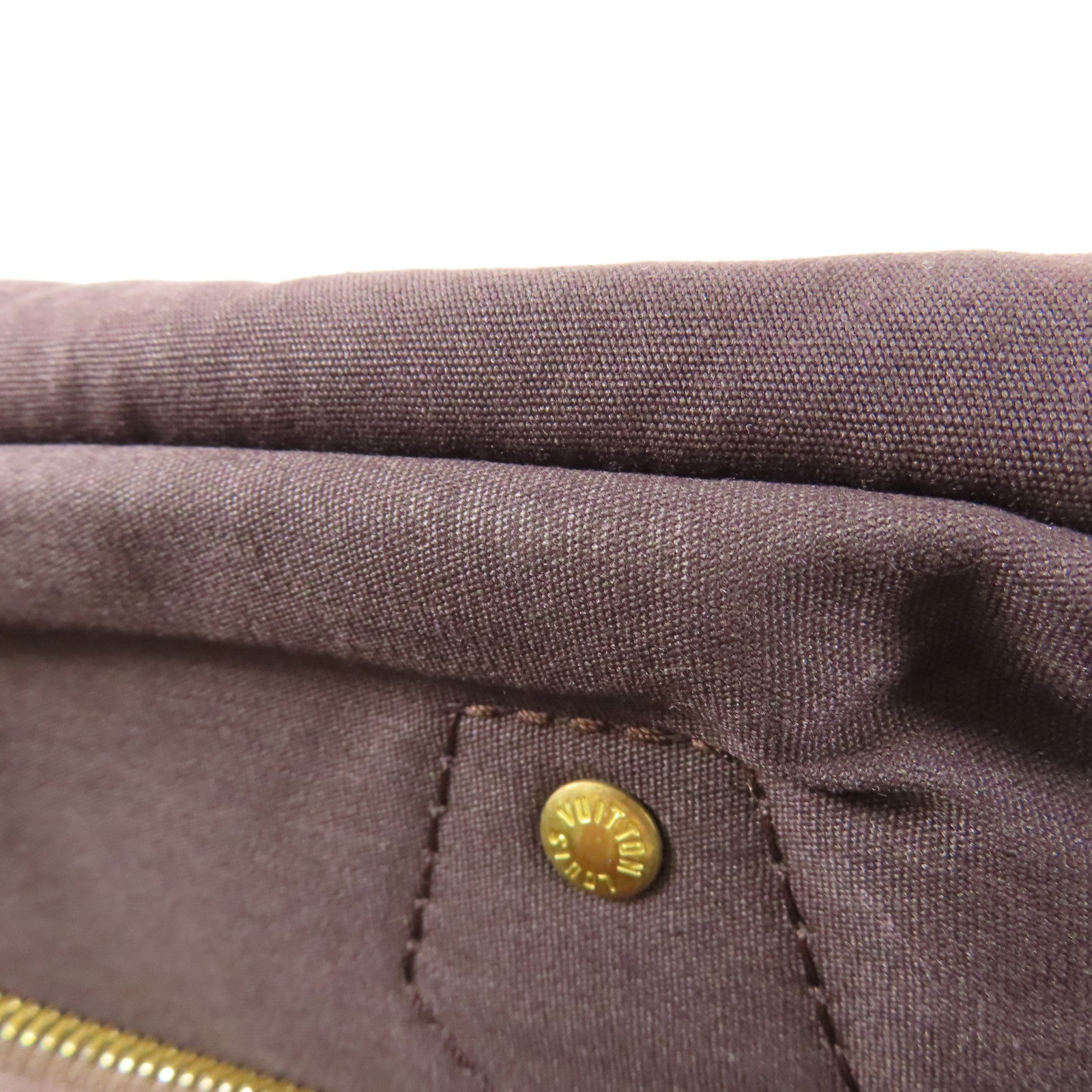LOUIS VUITTON Monogram Mini Lin Speedy 30金扣手挽袋