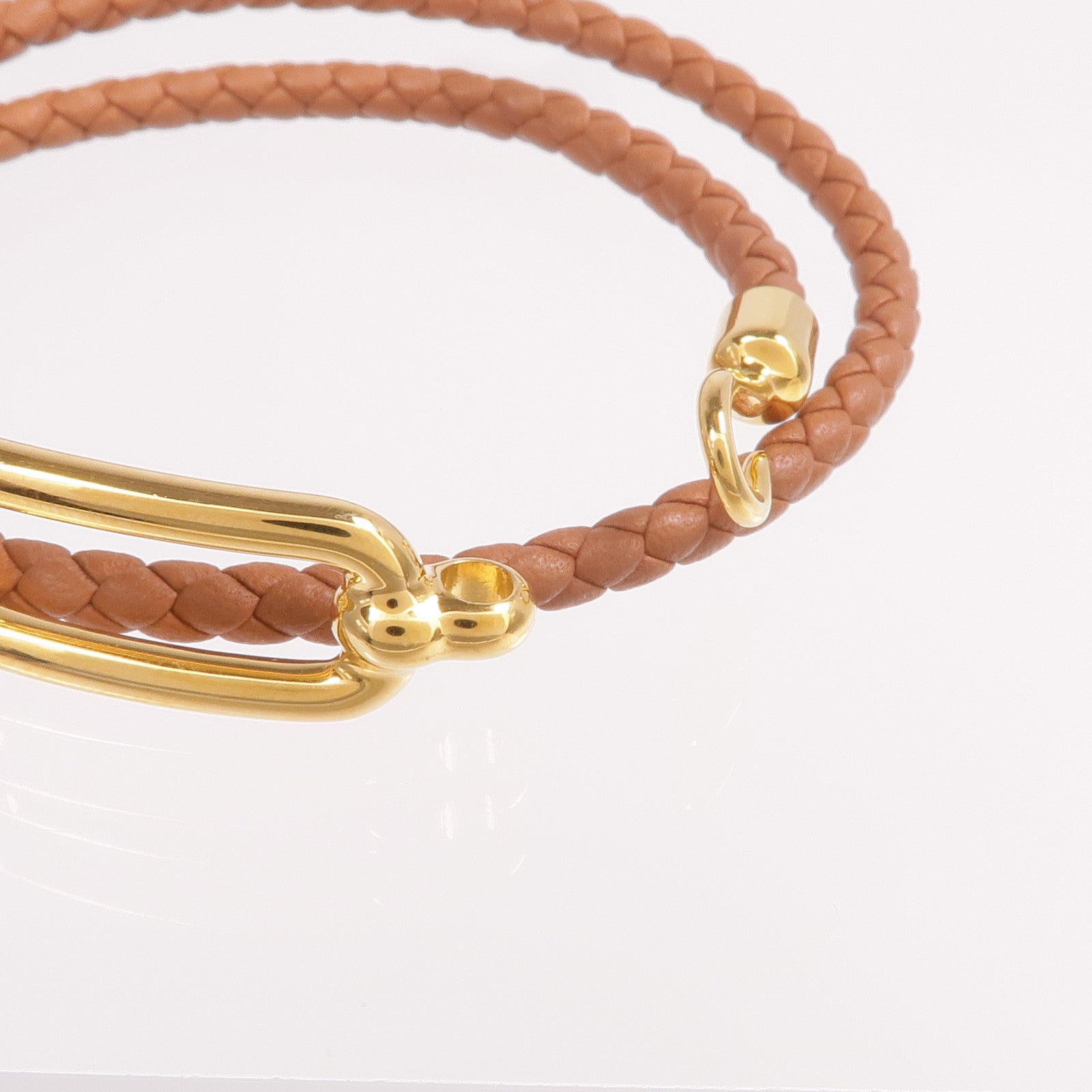 HERMES Swift皮革Roulis Double Tour Bracelet手鐲
