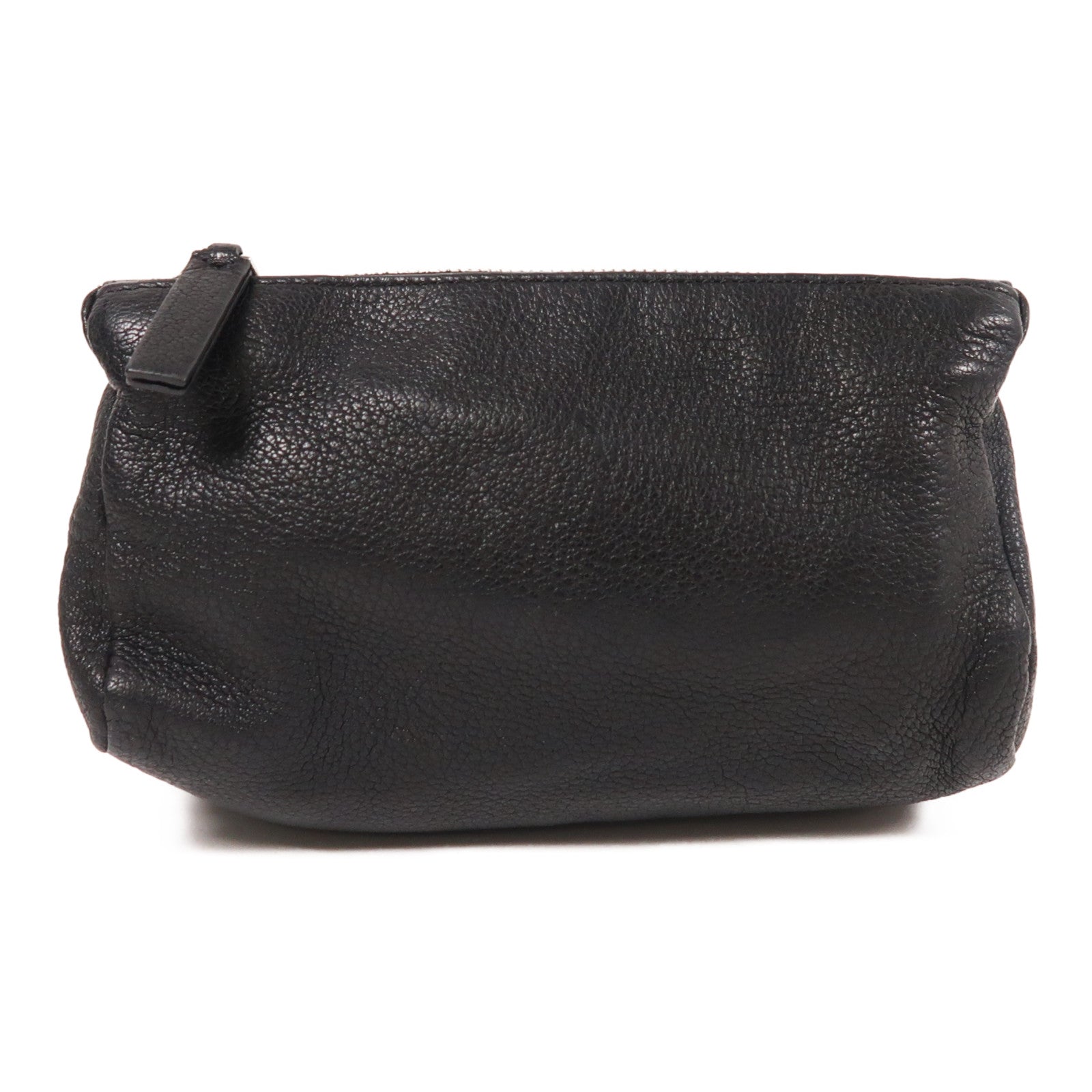 GIVENCHY 牛皮皮革Pandora Clutch銀扣手拿包