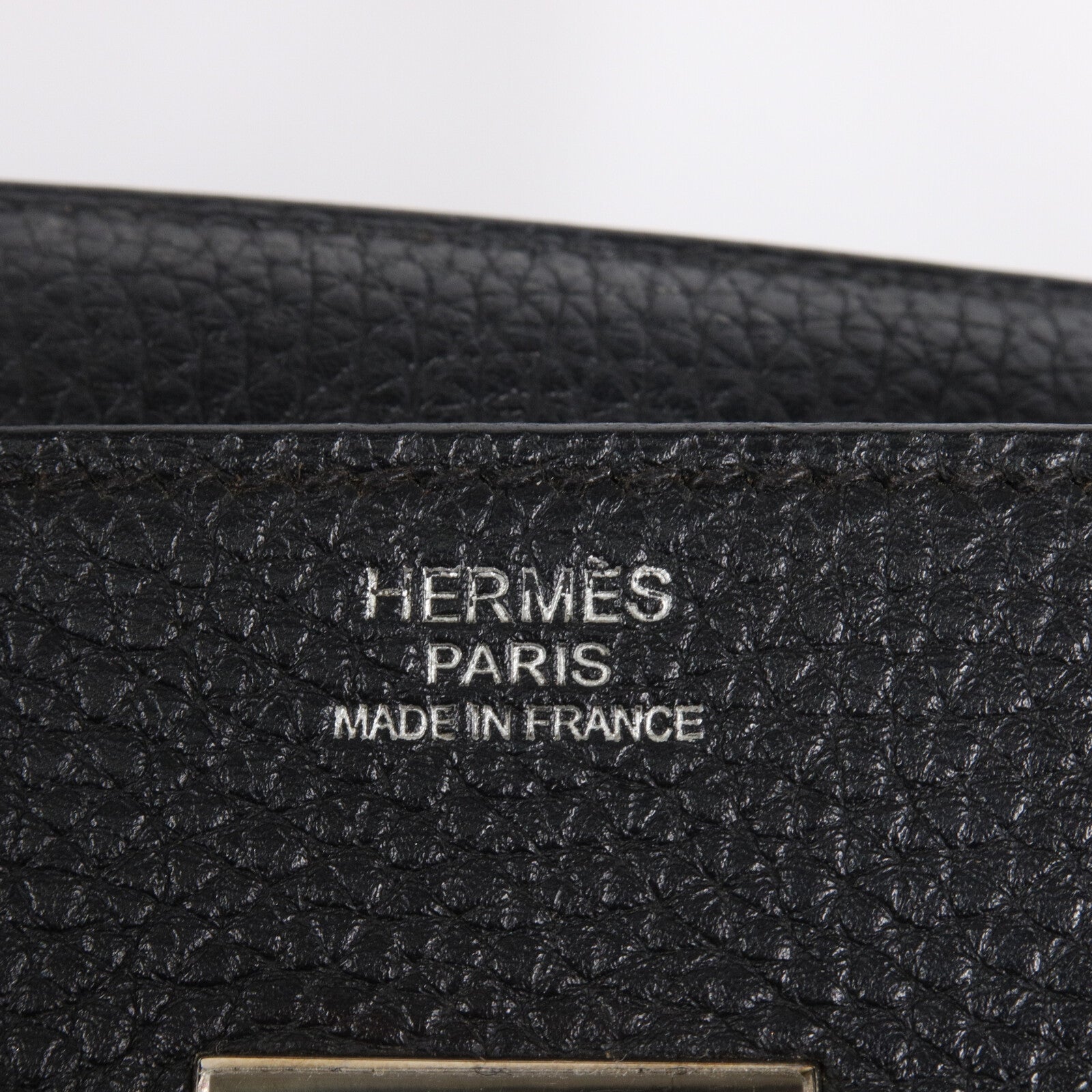 HERMES Togo皮革Birkin 30手挽袋Noir