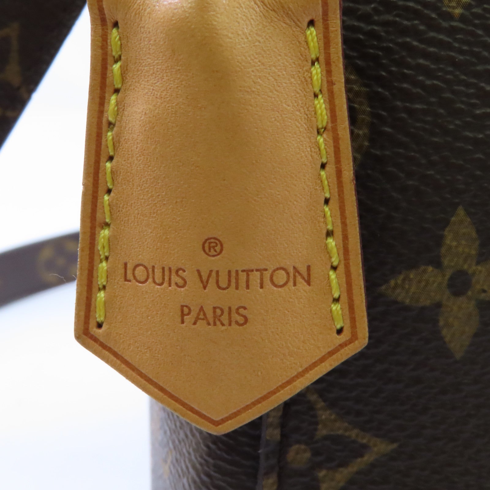 LOUIS VUITTON Monogram Montaigne BB金扣手挽肩背兩用袋啡色