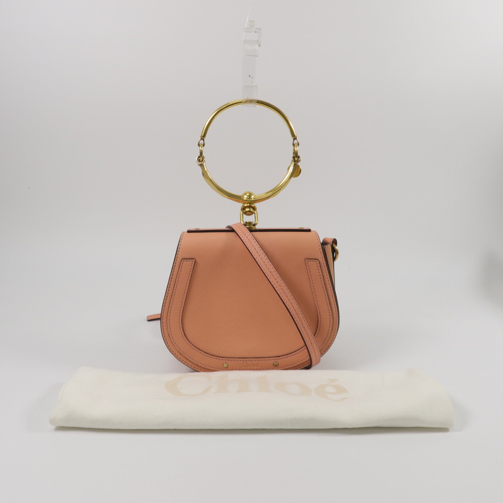 Chloe 牛皮皮革Nile手挽肩背兩用袋