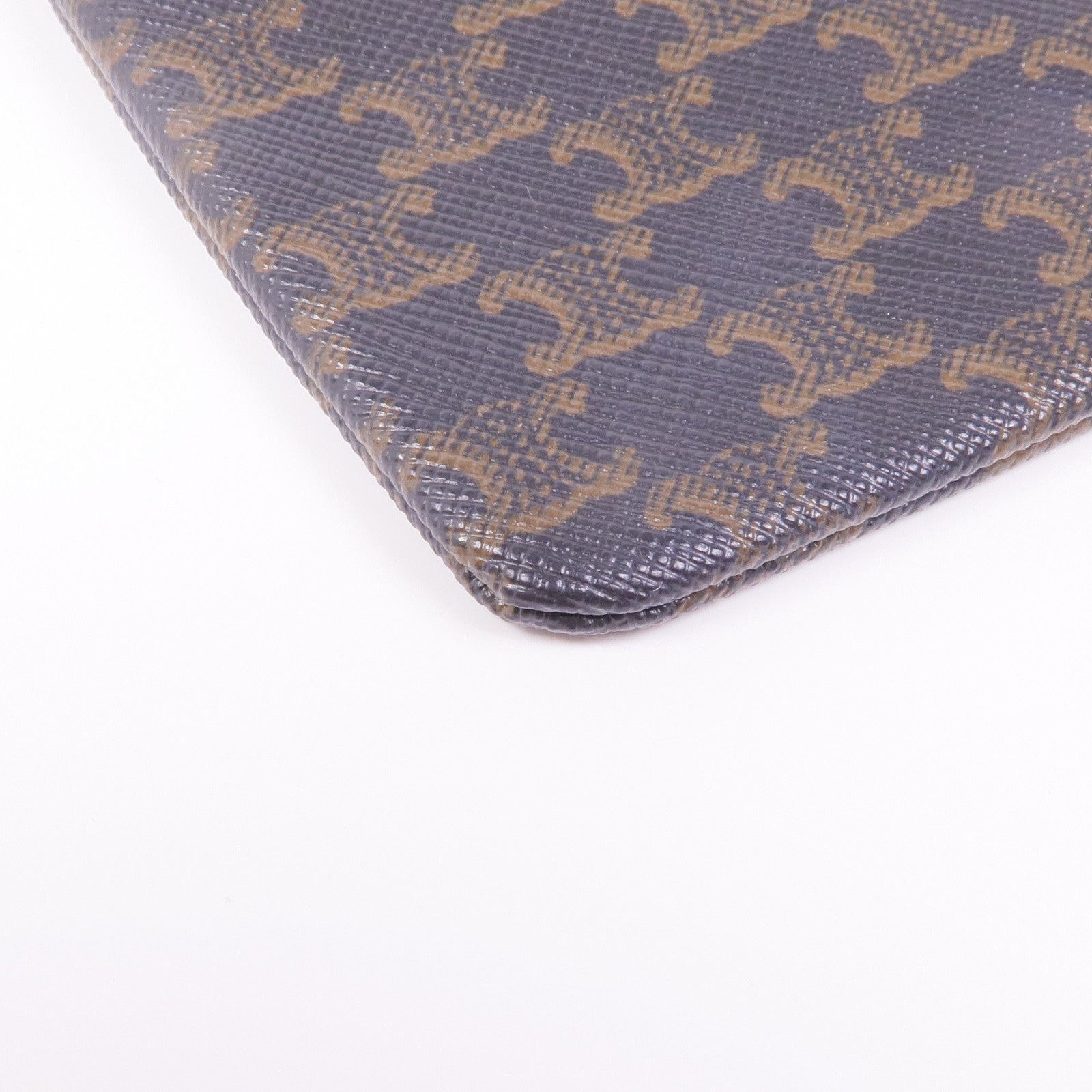 CELINE 塗層帆布Coin Purse金扣零錢包