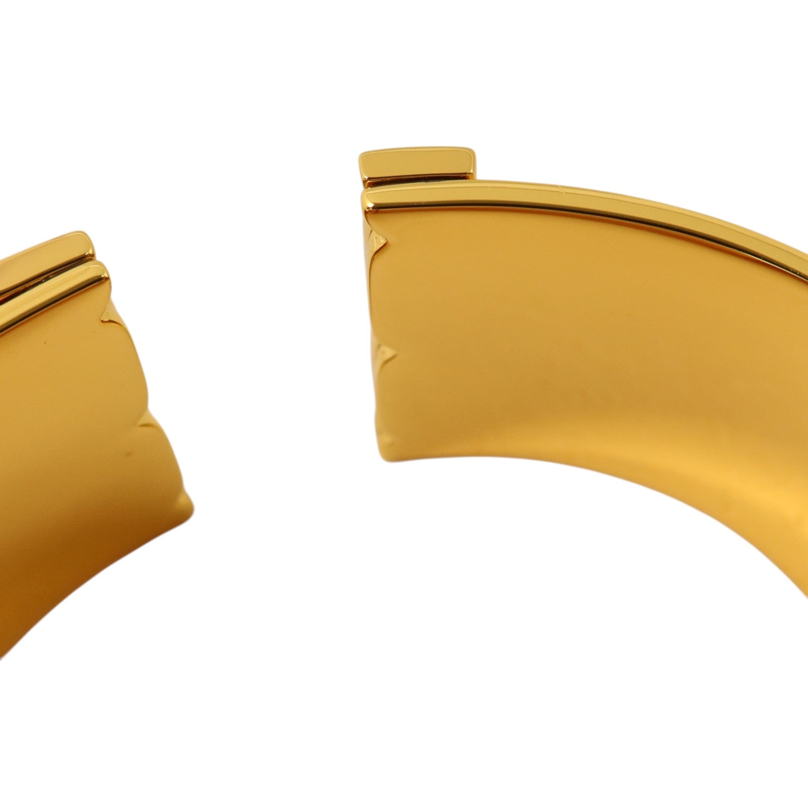 Tory Burch 金屬/琺瑯Raised Logo Wide Cuff金扣手鏈