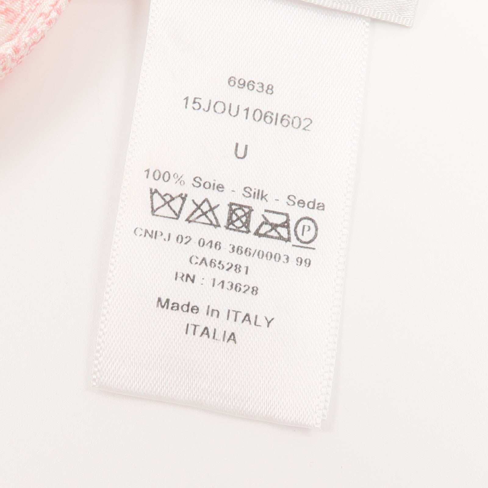 Dior 絲質Mitzah絲巾