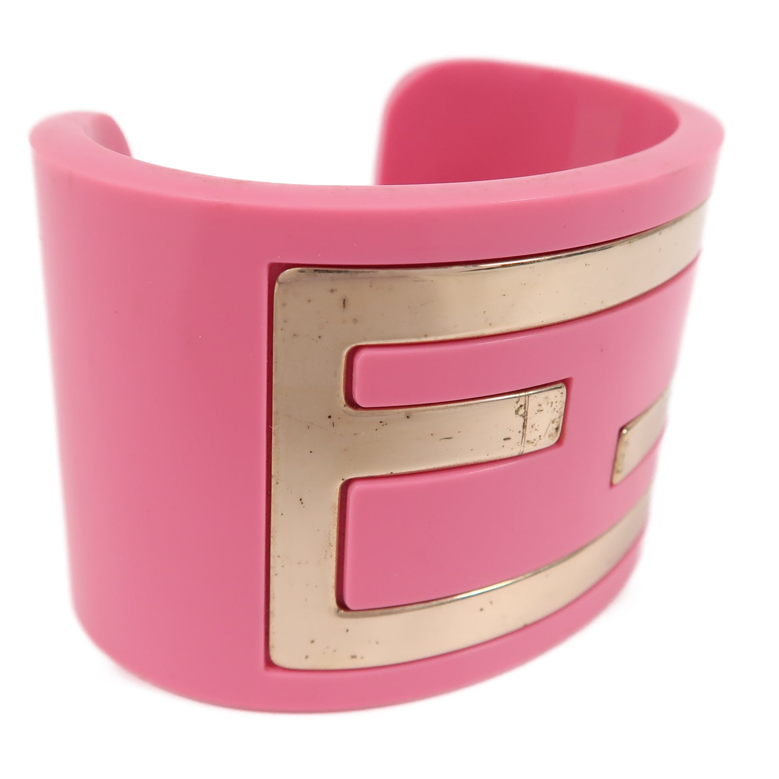 FENDI PVC Bangle手環粉紅色