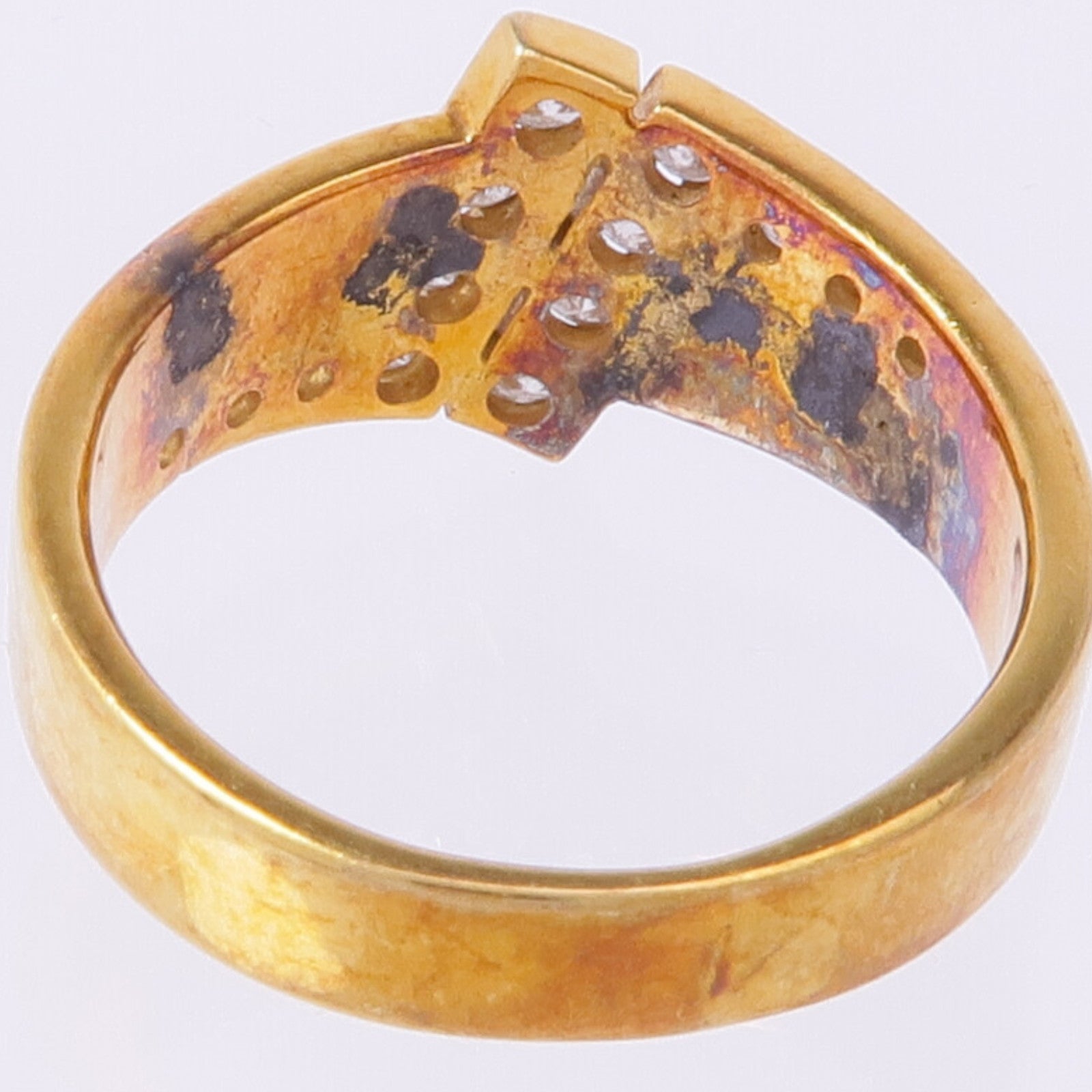 JEWELRY 14K黃金Diamond Ring鑽石戒指US#4