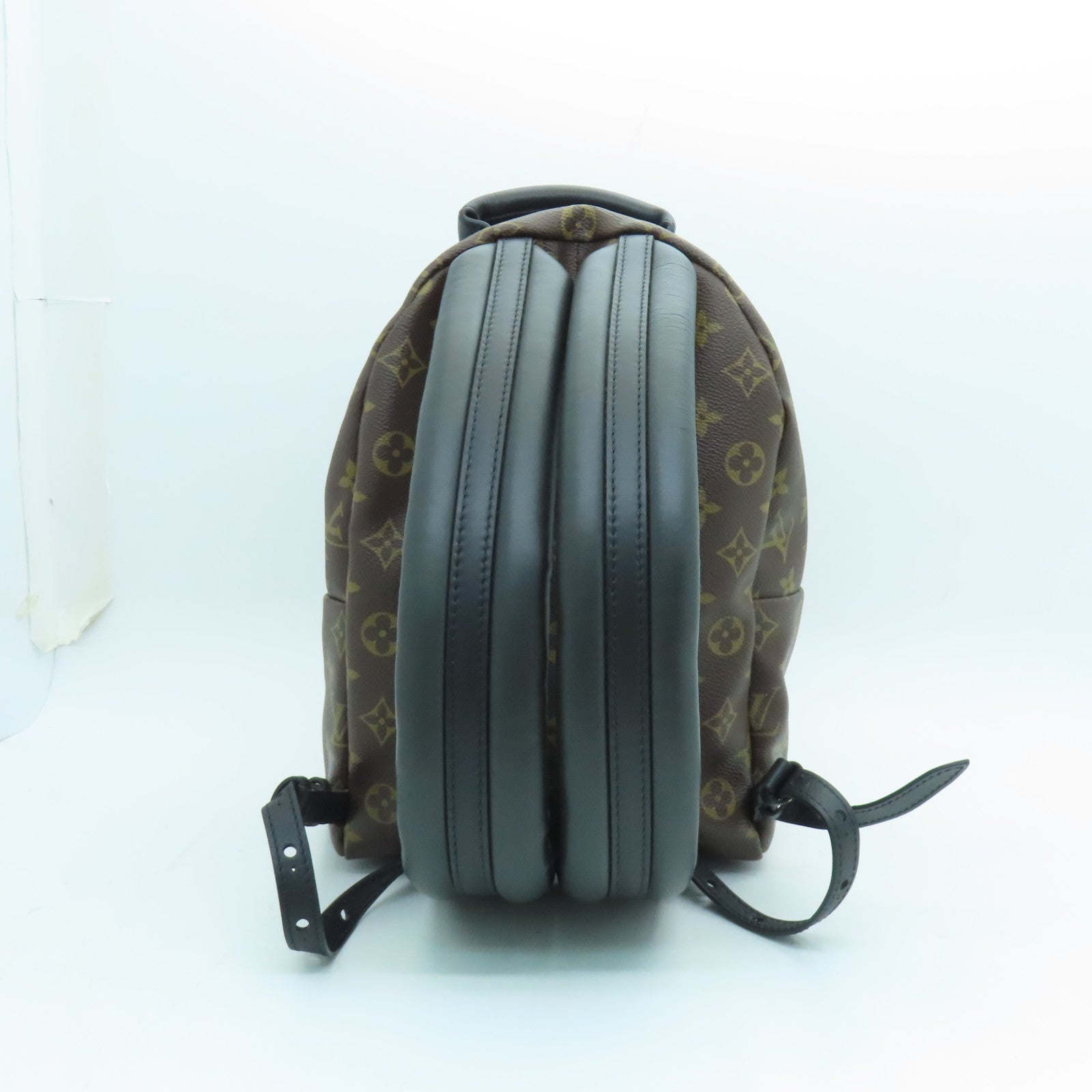 LOUIS VUITTON Monogram Plam Springs PM Backpack Brown with Gold Buckle